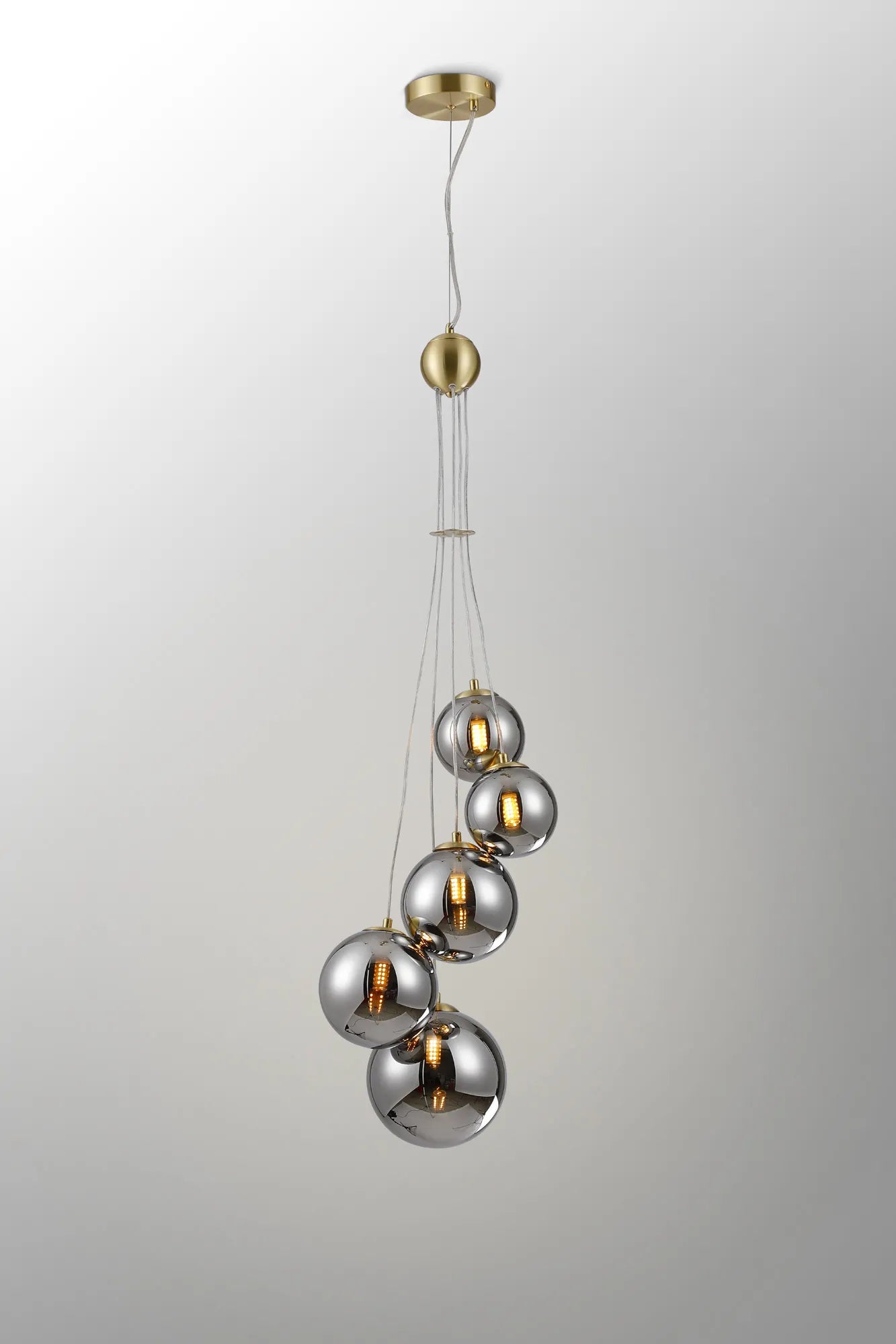 Seville 27cm Pendant, 5 x G9
