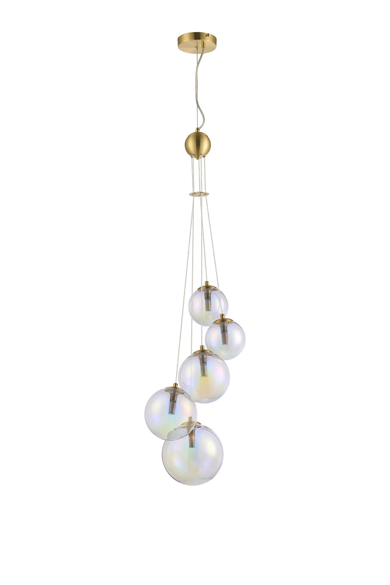 Seville 27cm Pendant, 5 x G9