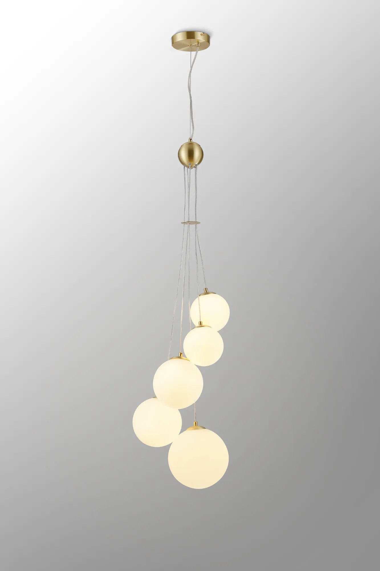 Seville 27cm Pendant, 5 x G9