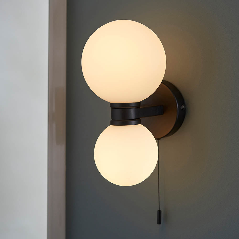 Merger 2Lt Bathroom Wall Light IP44