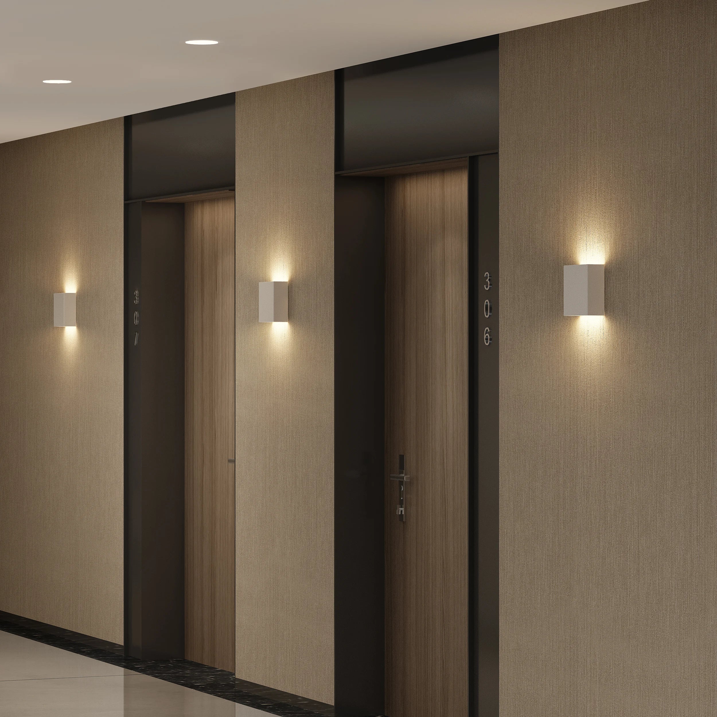 Tile 170/ 340 Phase Ceramic/ Plaster Light