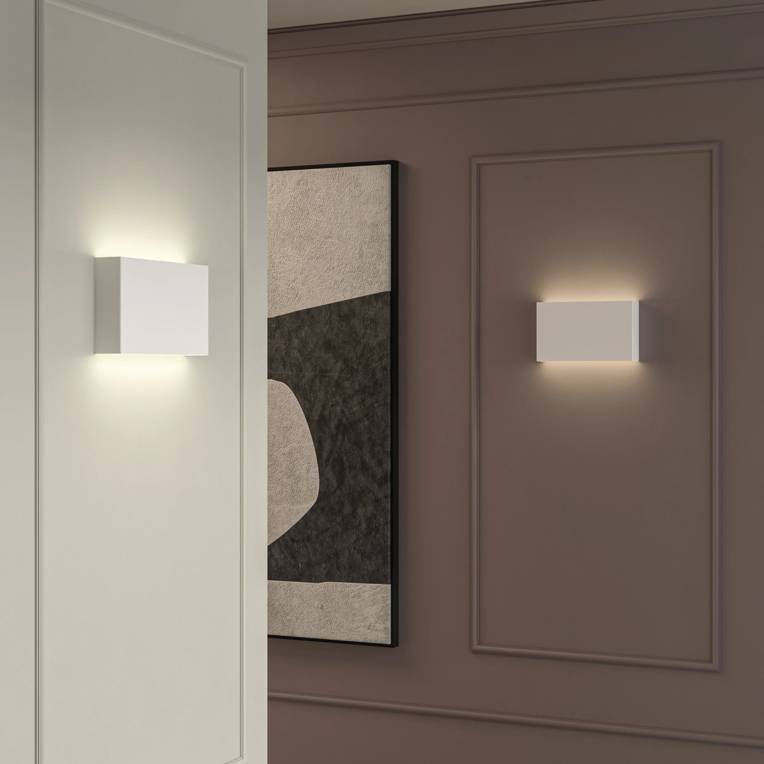 Tile 170/ 340 Phase Ceramic/ Plaster Light