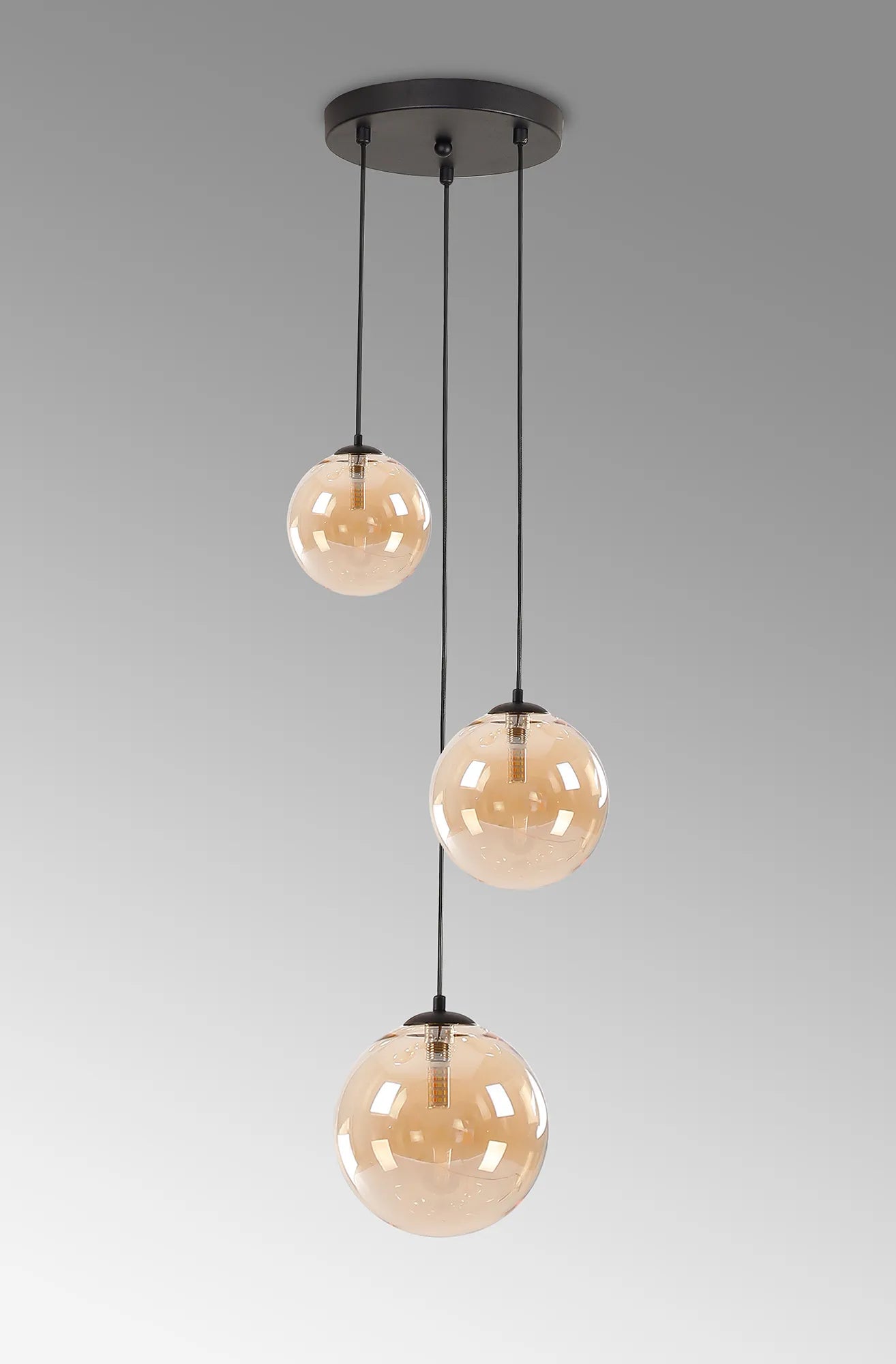 Seville 31cm Round Pendant, 3 x G9