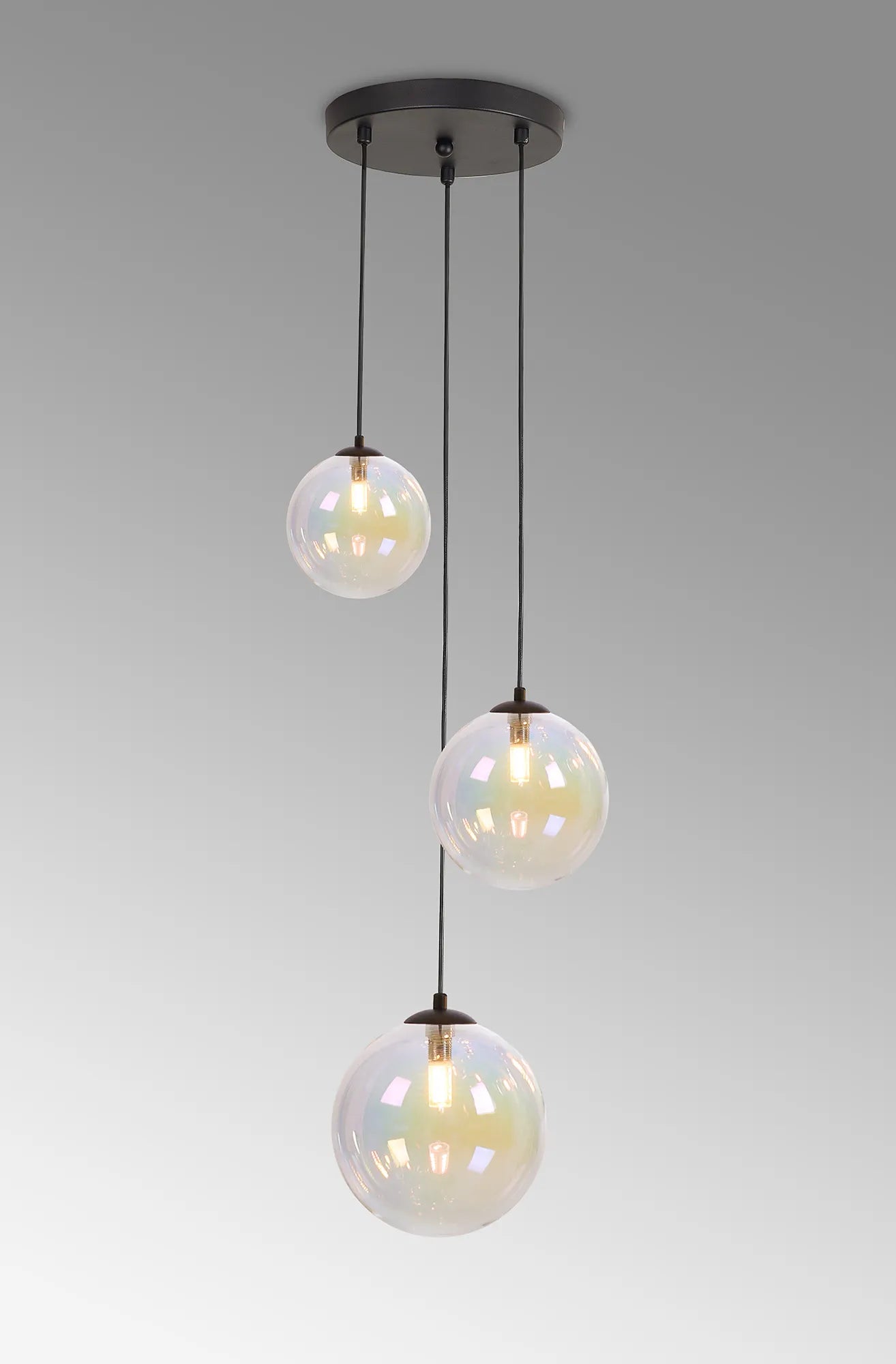 Seville 31cm Round Pendant, 3 x G9