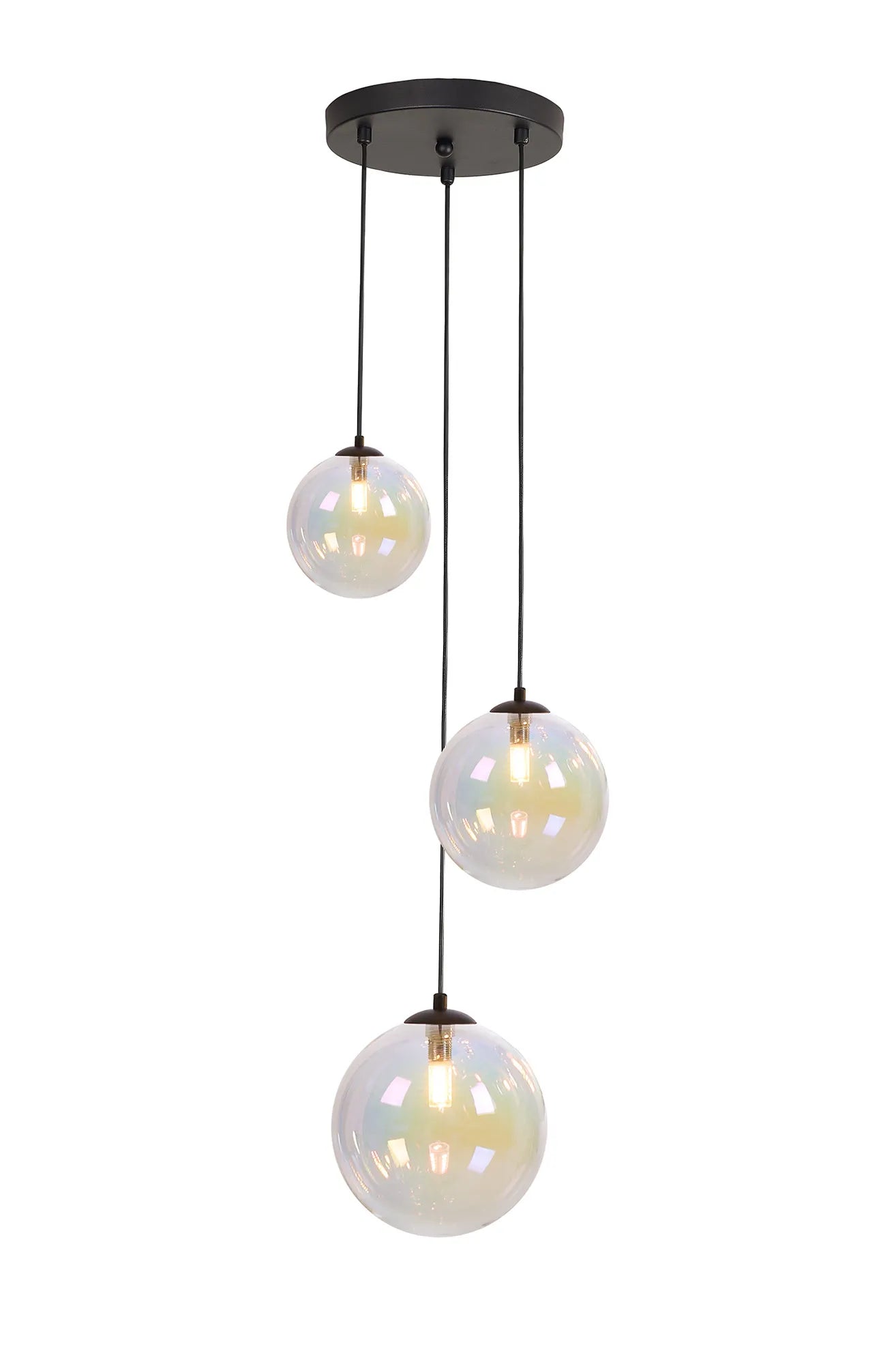 Seville 31cm Round Pendant, 3 x G9