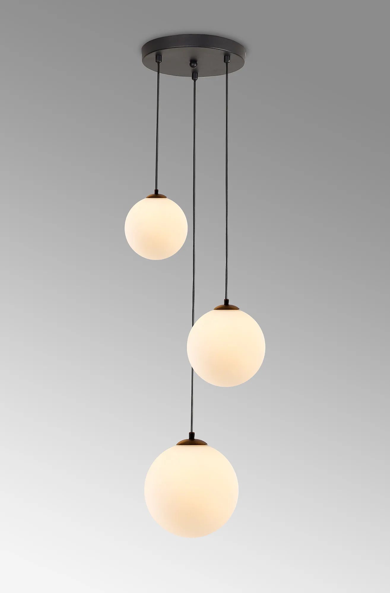 Seville 31cm Round Pendant, 3 x G9