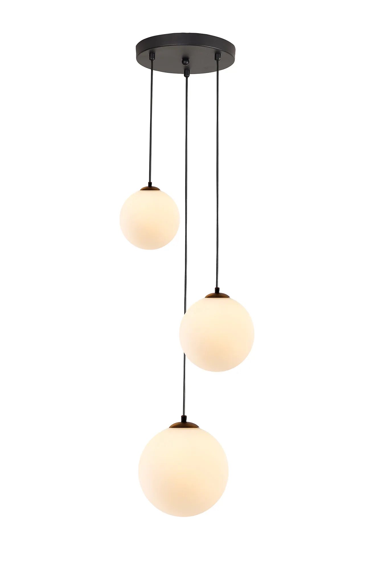 Seville 31cm Round Pendant, 3 x G9