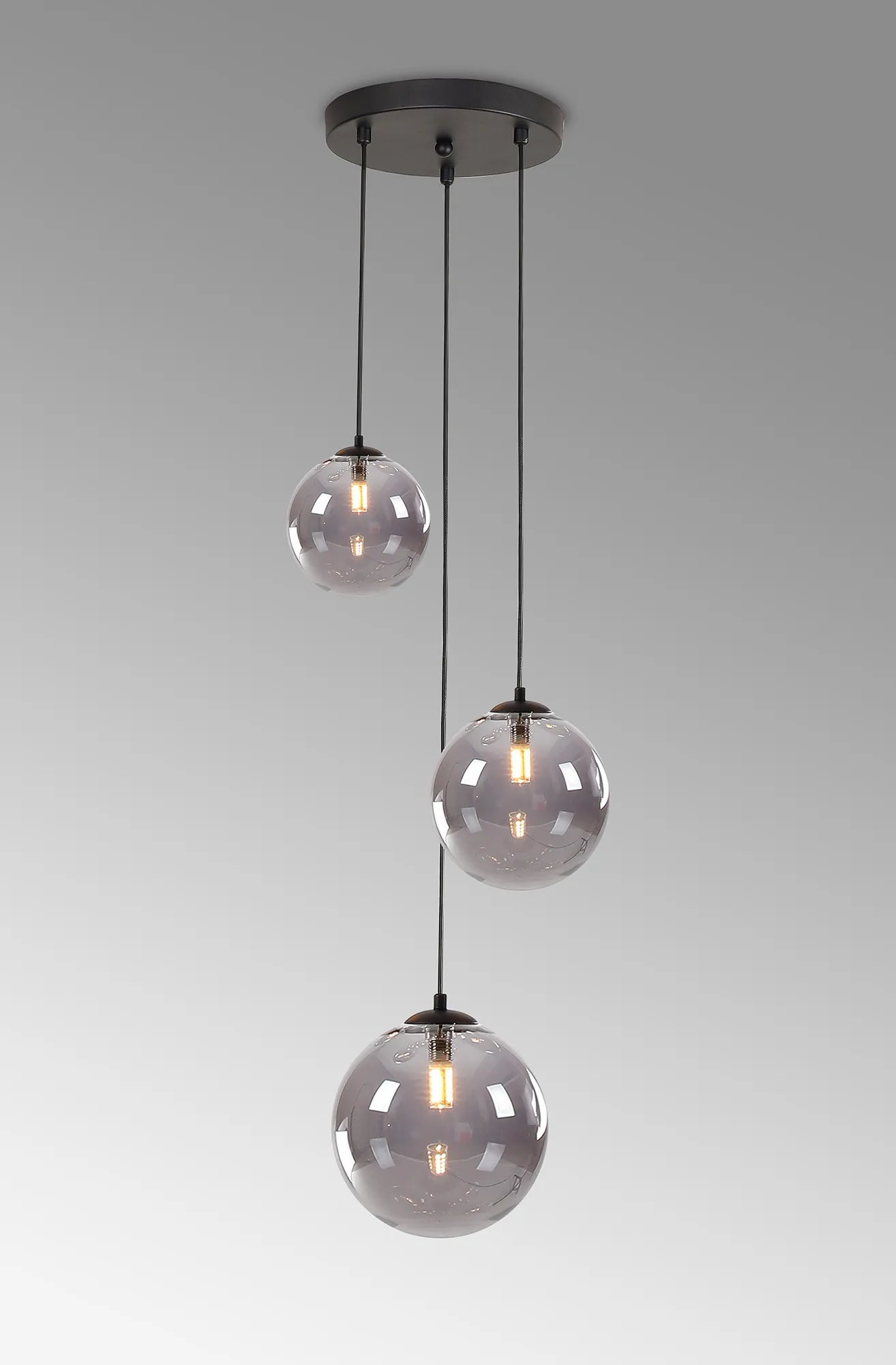 Seville 31cm Round Pendant, 3 x G9