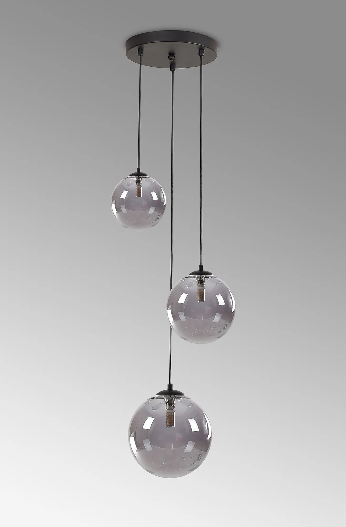 Seville 31cm Round Pendant, 3 x G9
