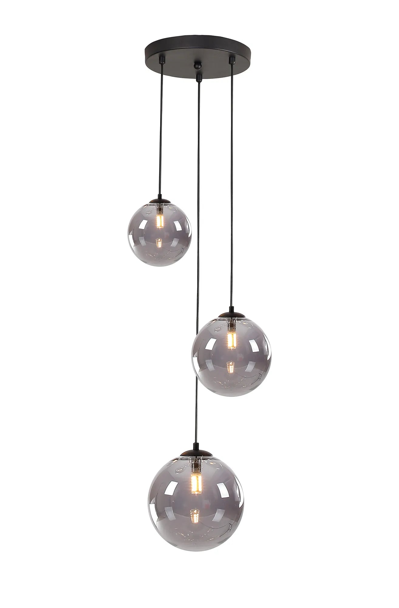 Seville 31cm Round Pendant, 3 x G9