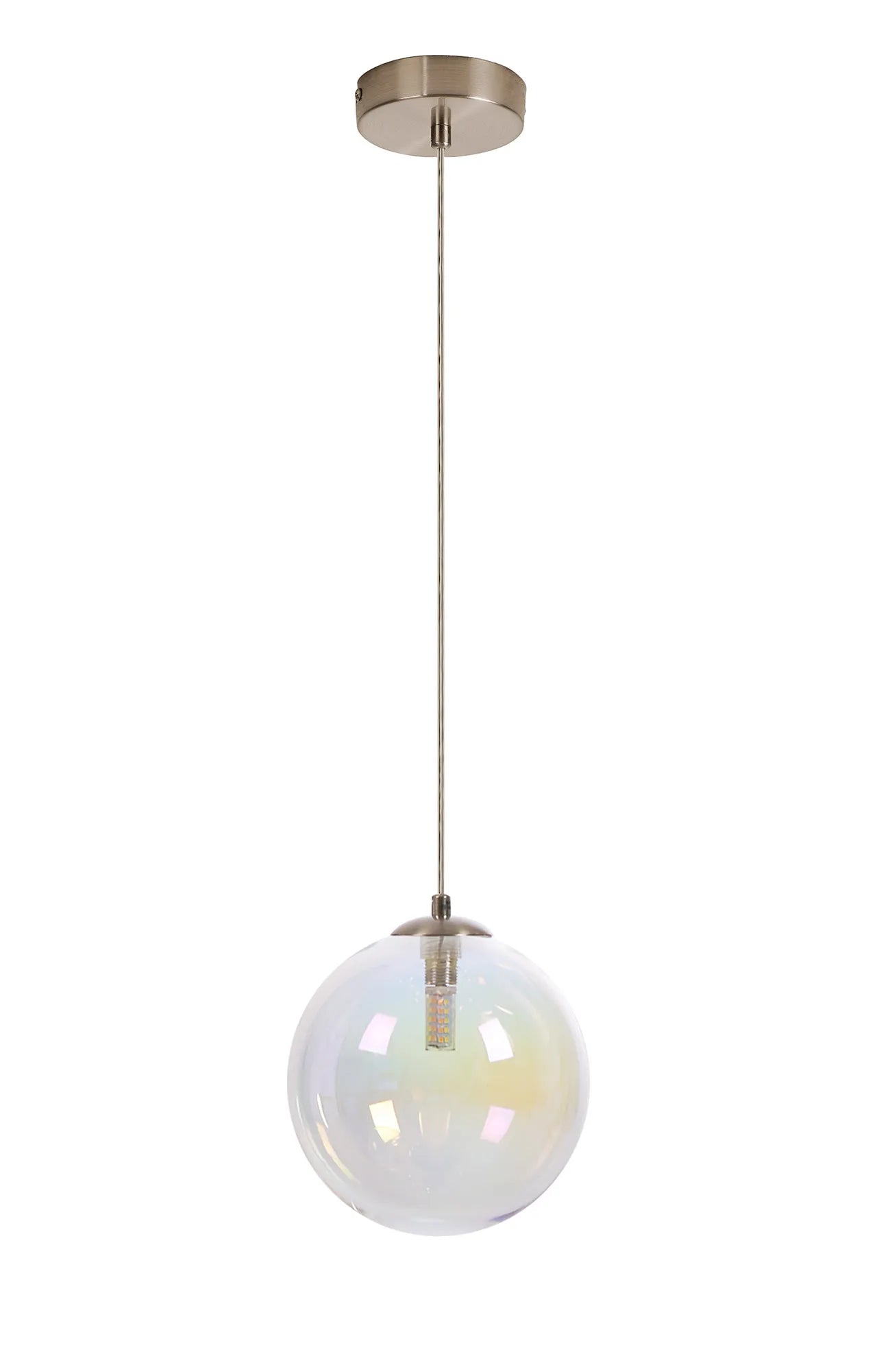 Seville 1LT IP20 18cm Single Pendant - Various Colours