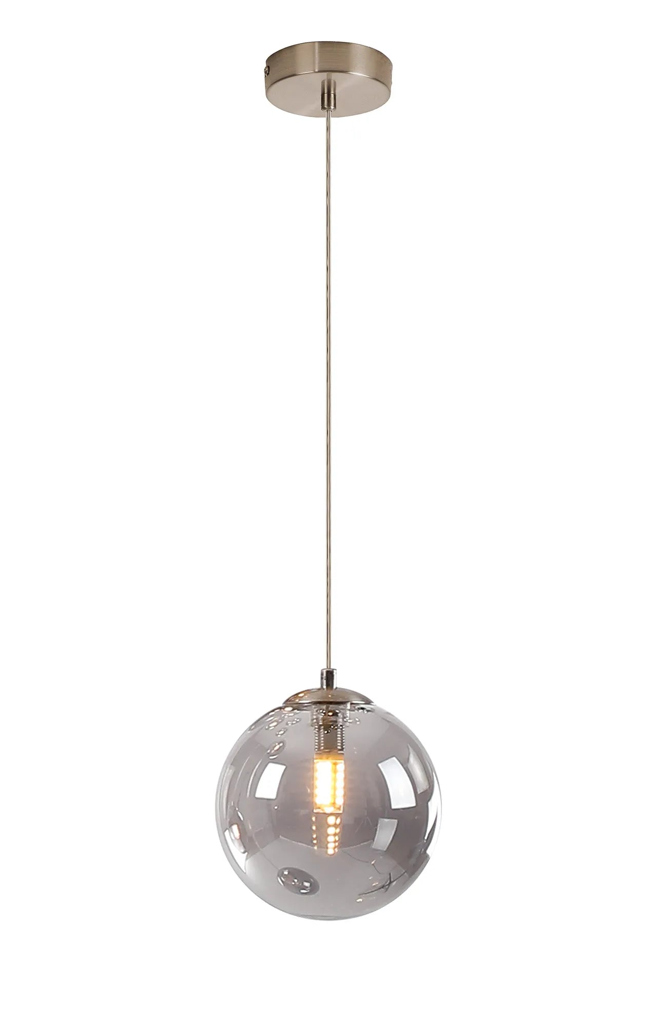 Seville 1LT IP20 18cm Single Pendant - Various Colours