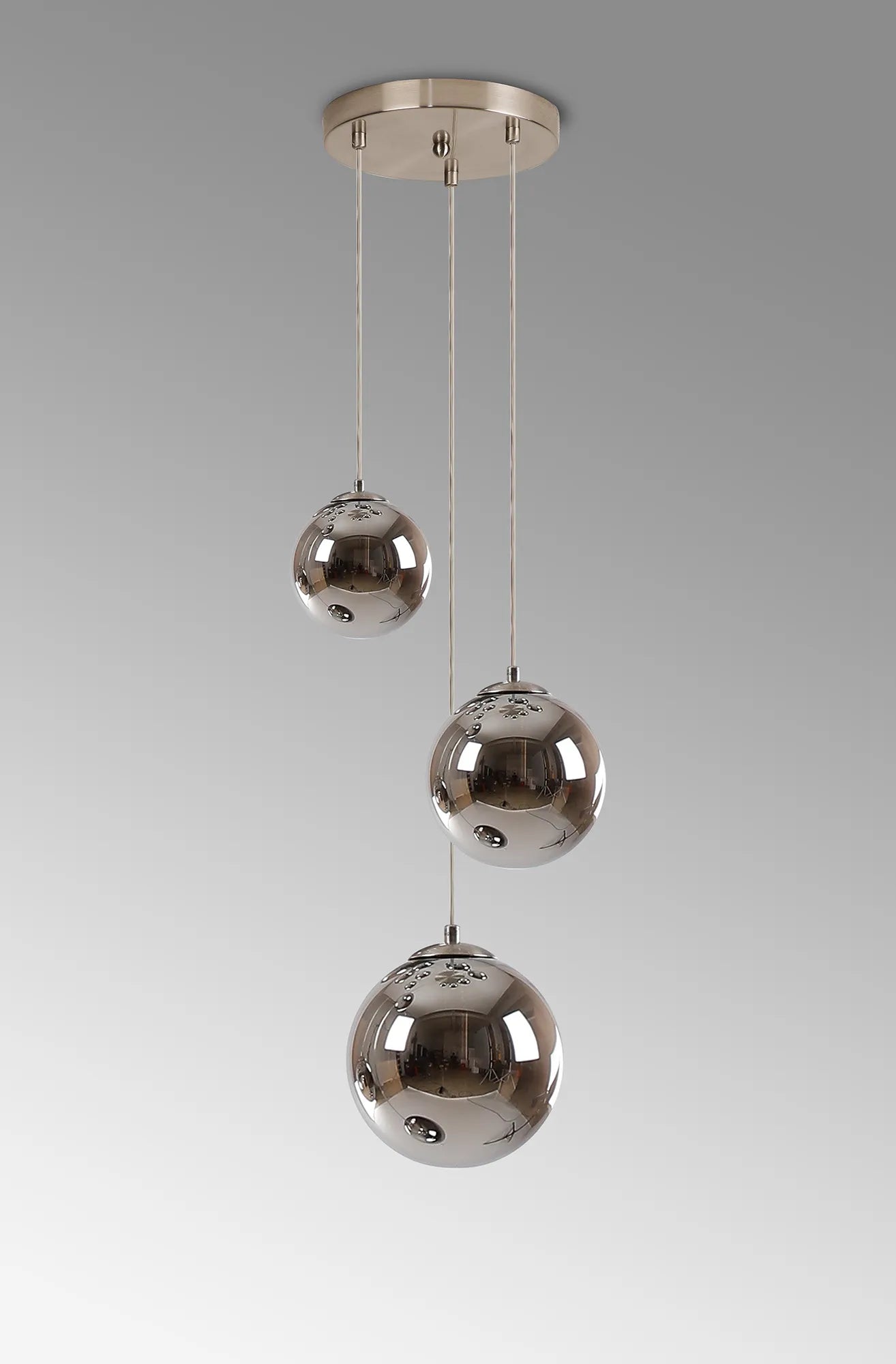 Seville 31cm Round Pendant, 3 x G9