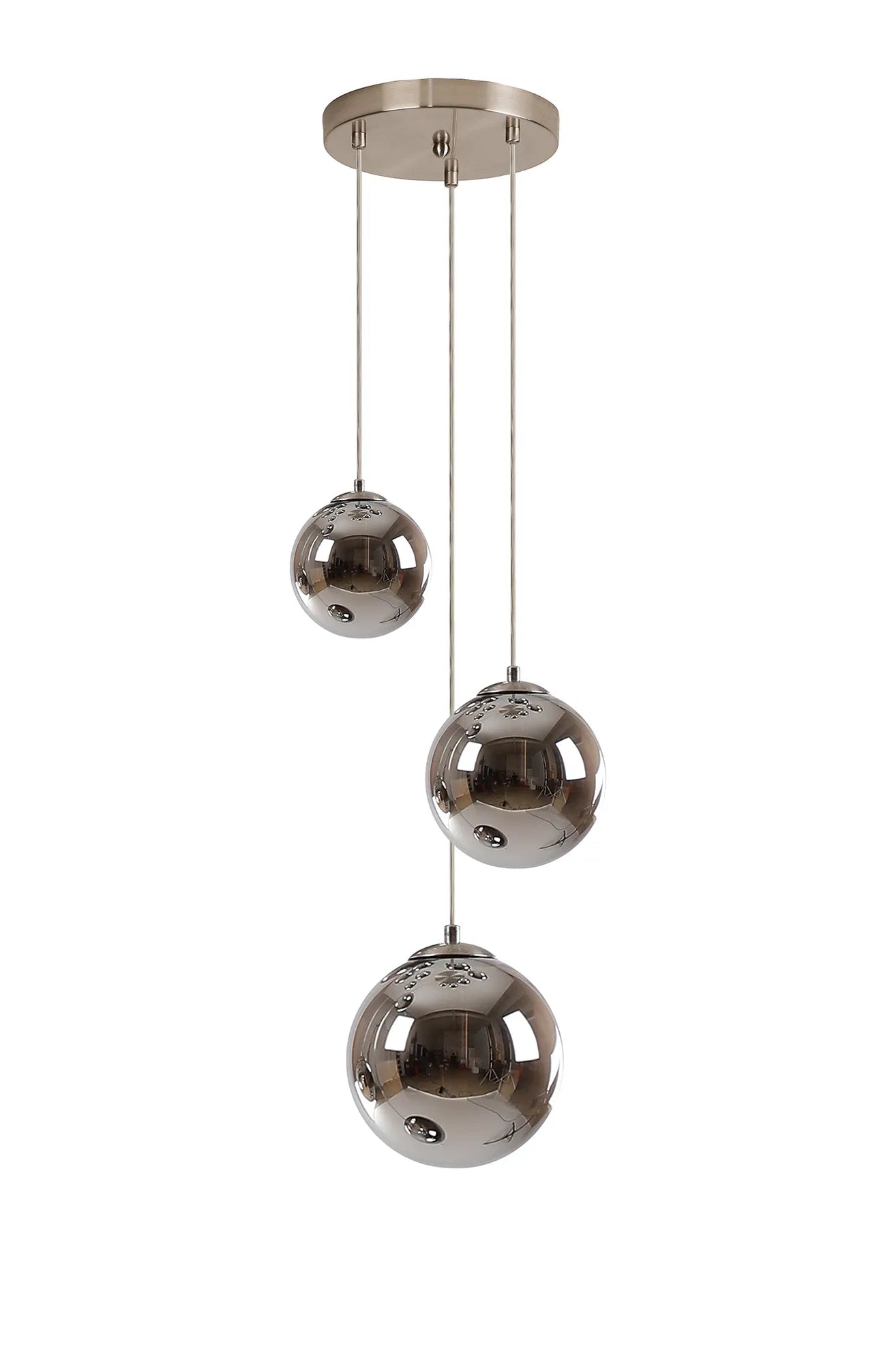 Seville 31cm Round Pendant, 3 x G9