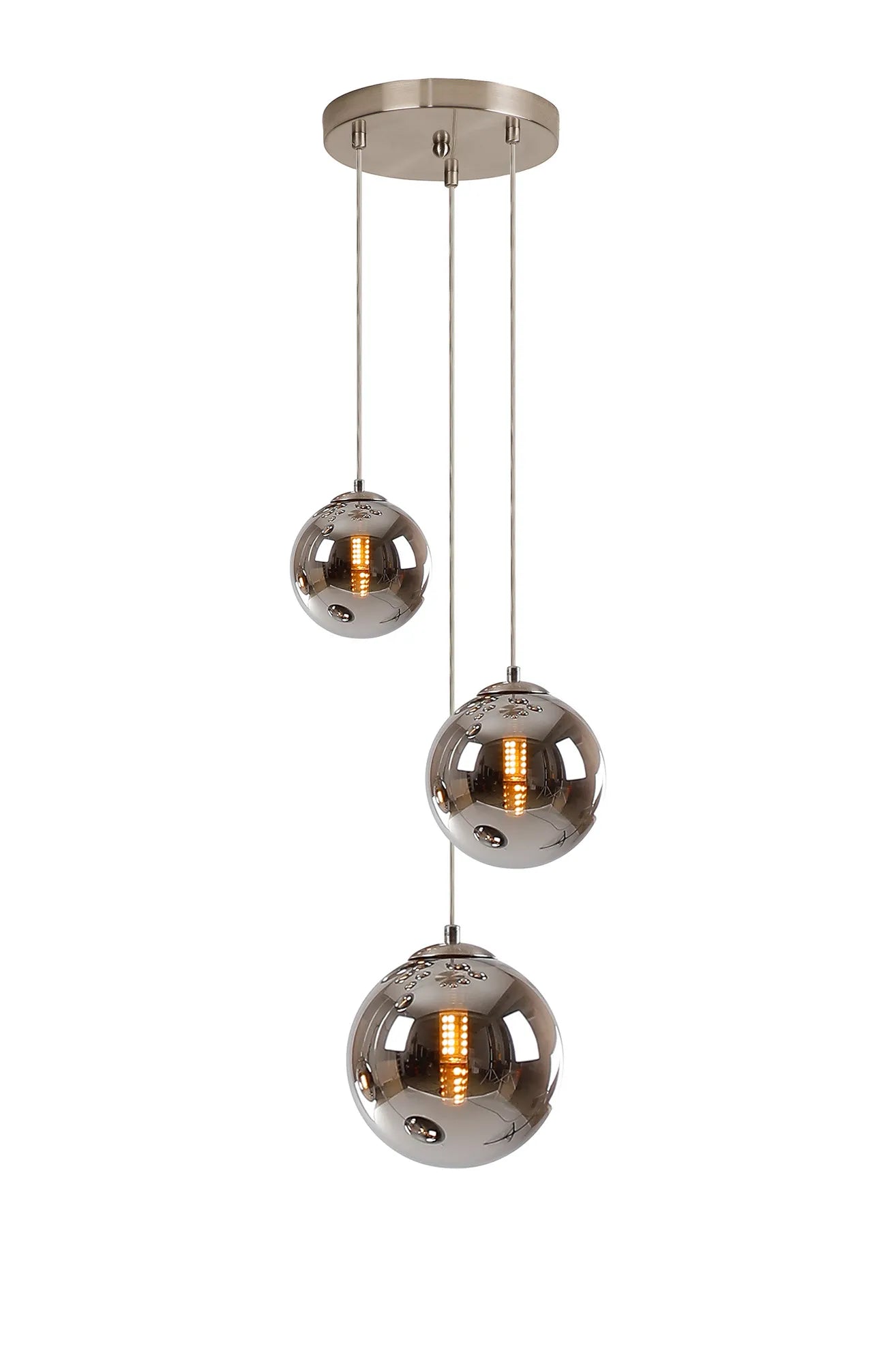 Seville 31cm Round Pendant, 3 x G9