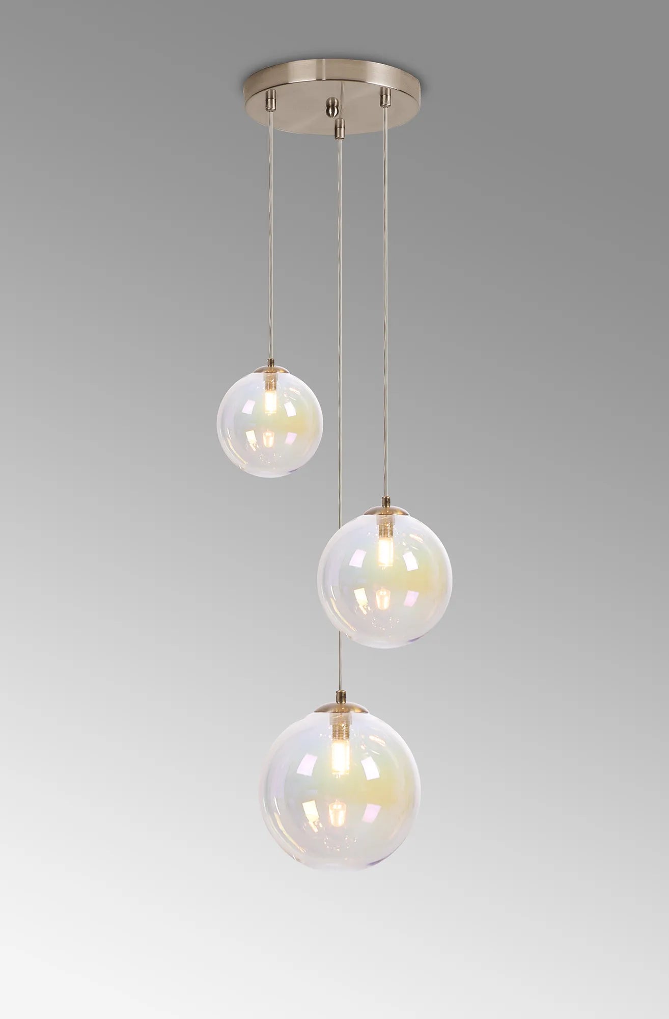 Seville 31cm Round Pendant, 3 x G9