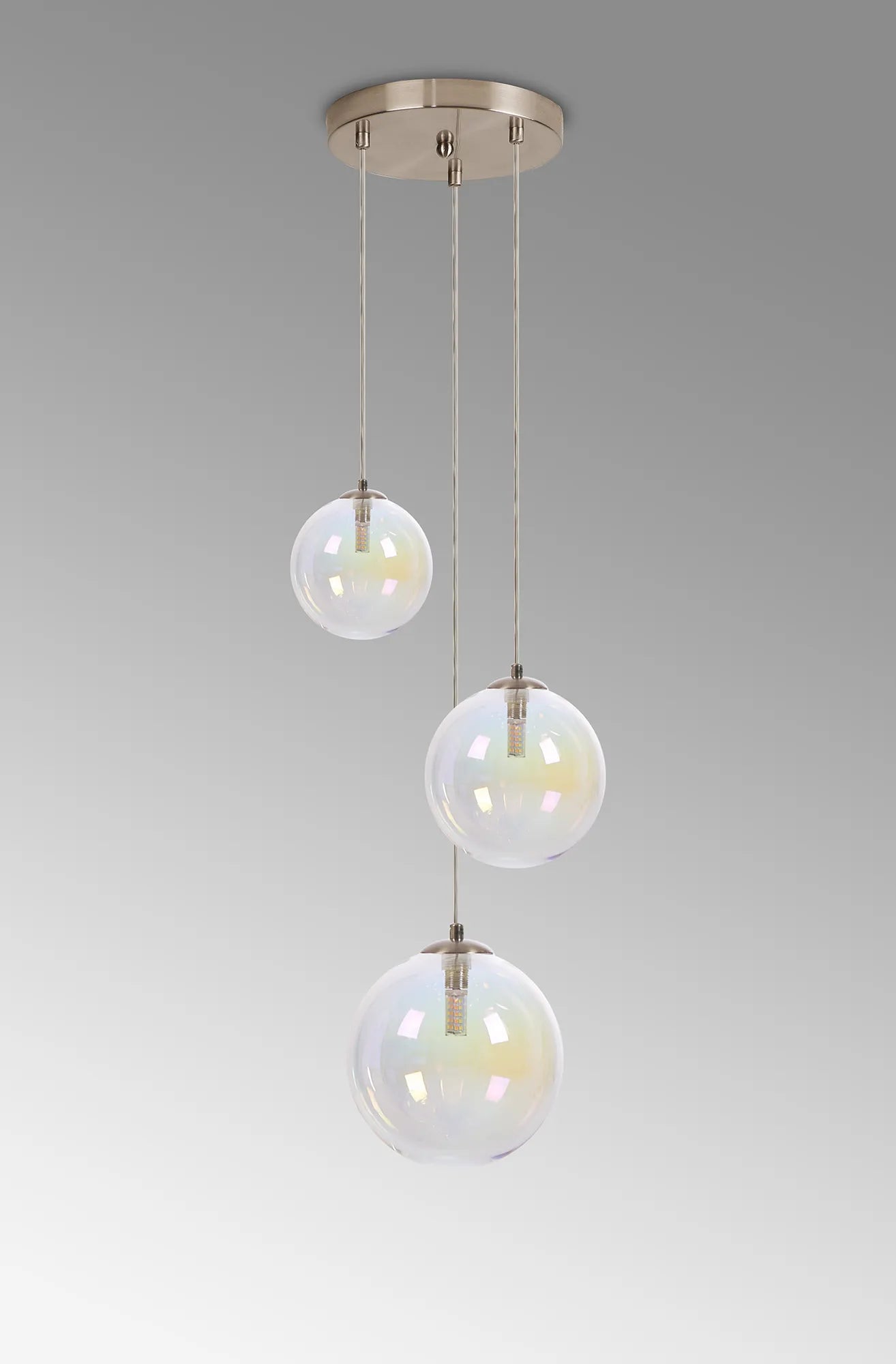 Seville 31cm Round Pendant, 3 x G9