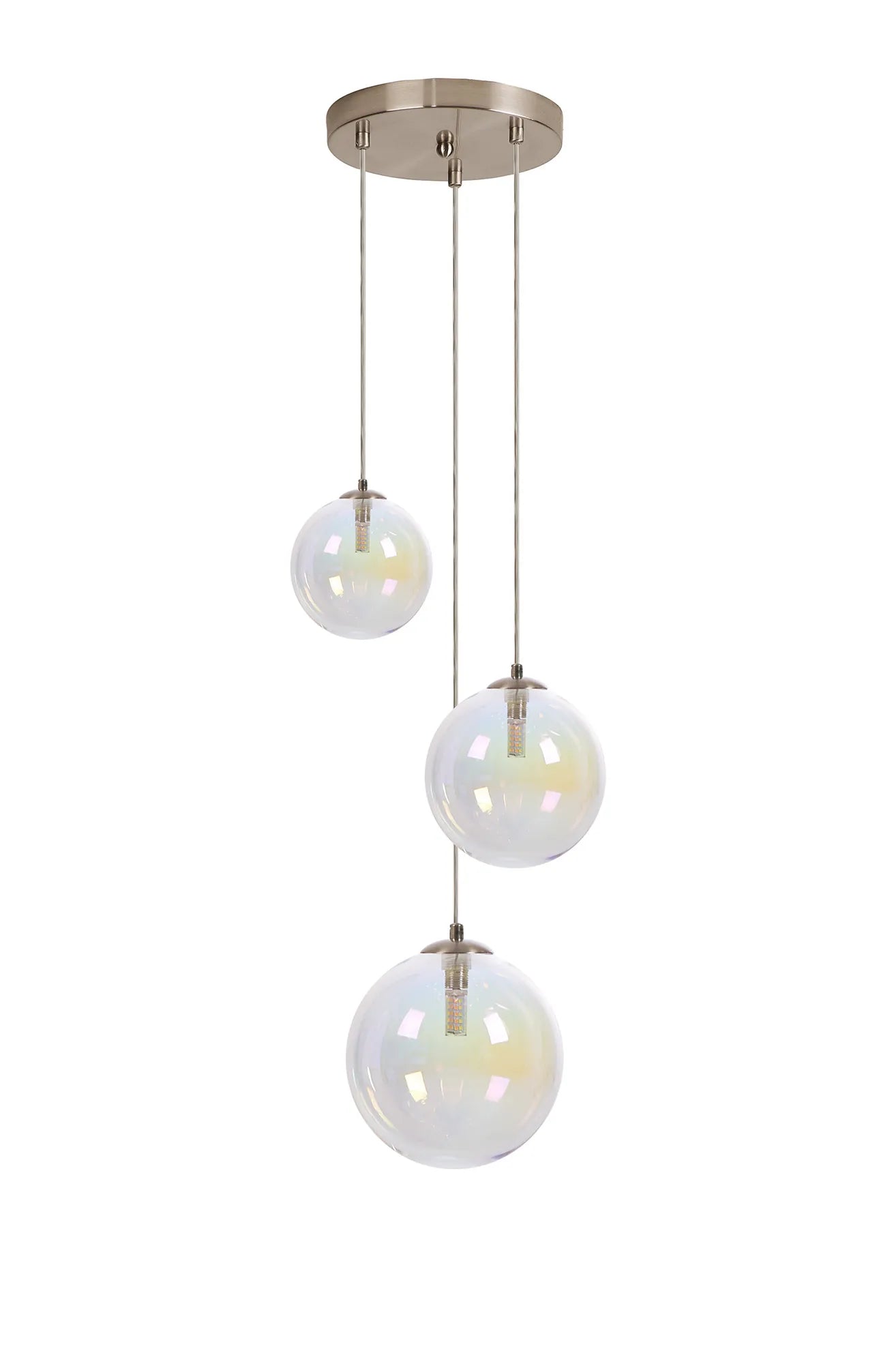 Seville 31cm Round Pendant, 3 x G9