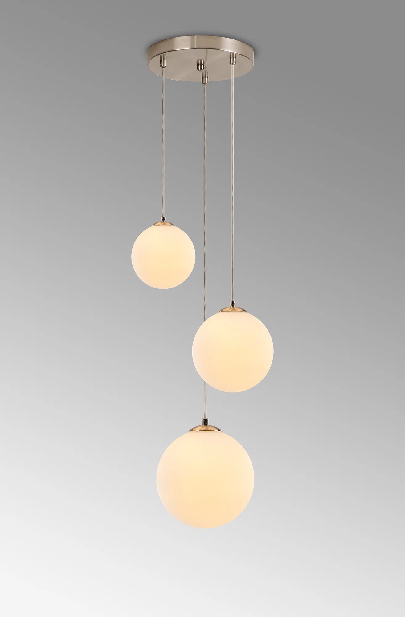 Seville 31cm Round Pendant, 3 x G9