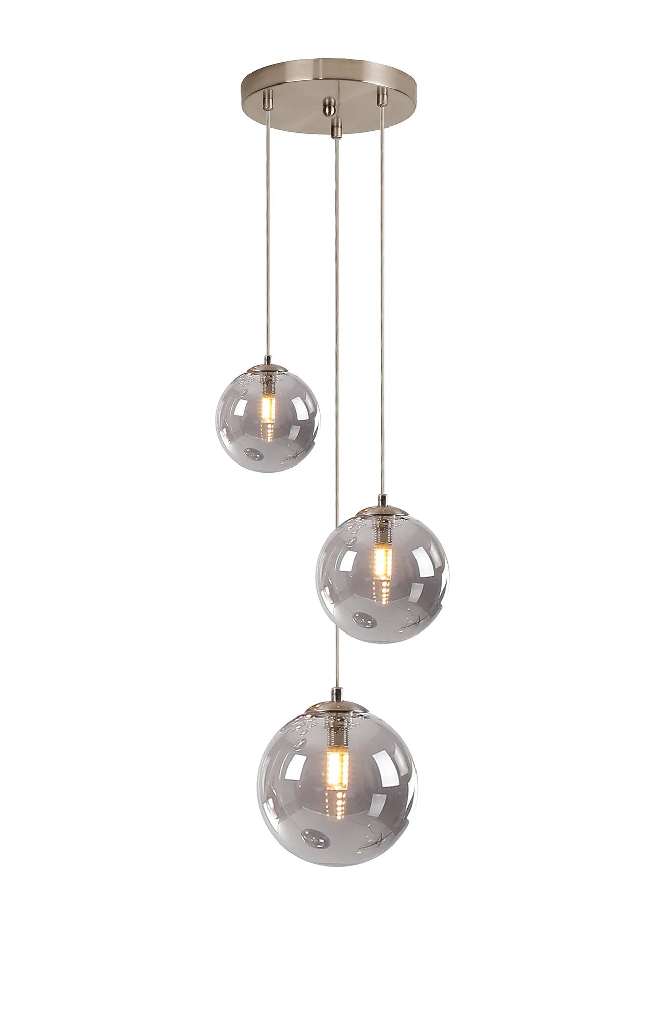 Seville 31cm Round Pendant, 3 x G9