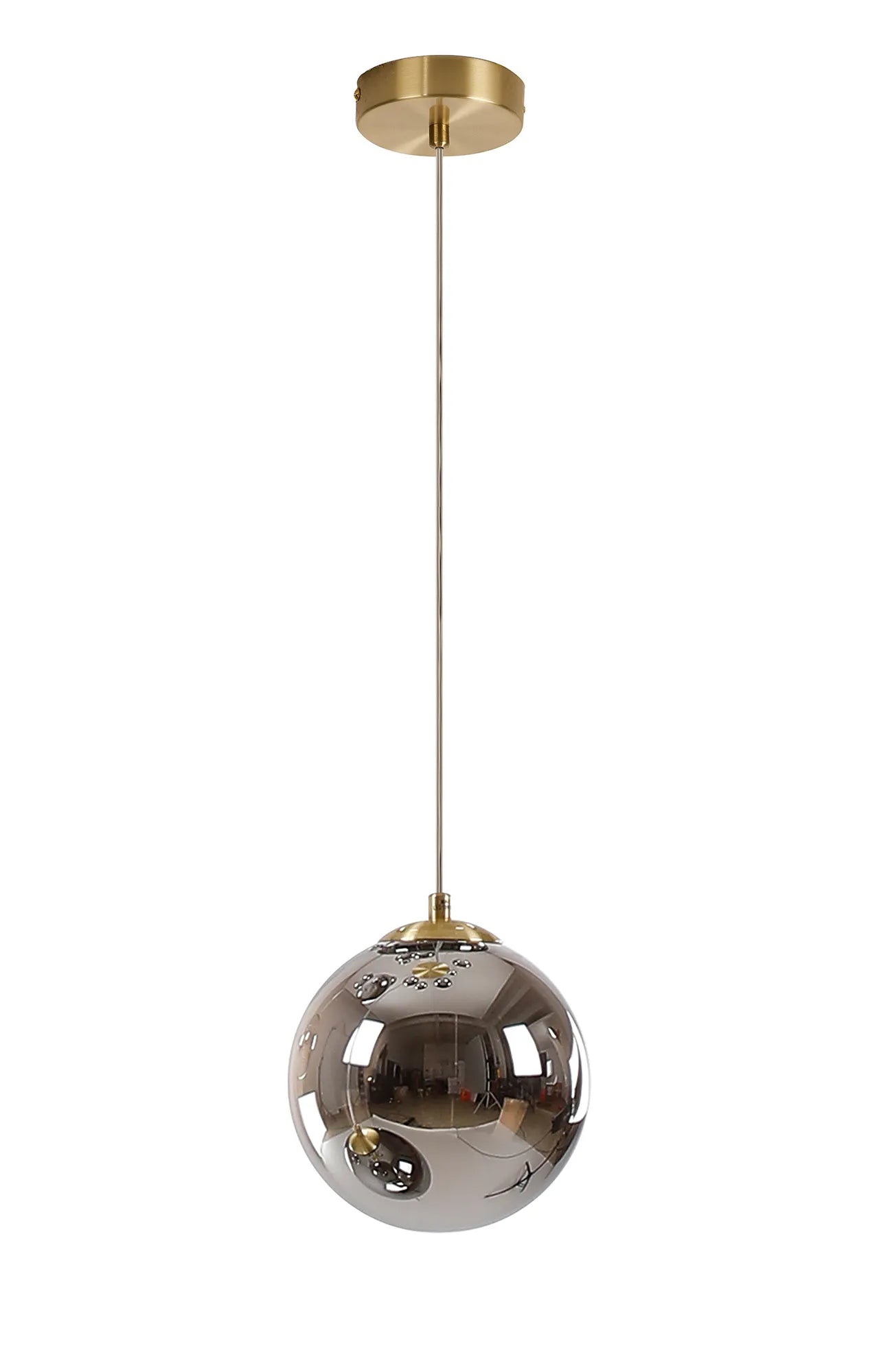 Seville 1LT IP20 18cm Single Pendant - Various Colours