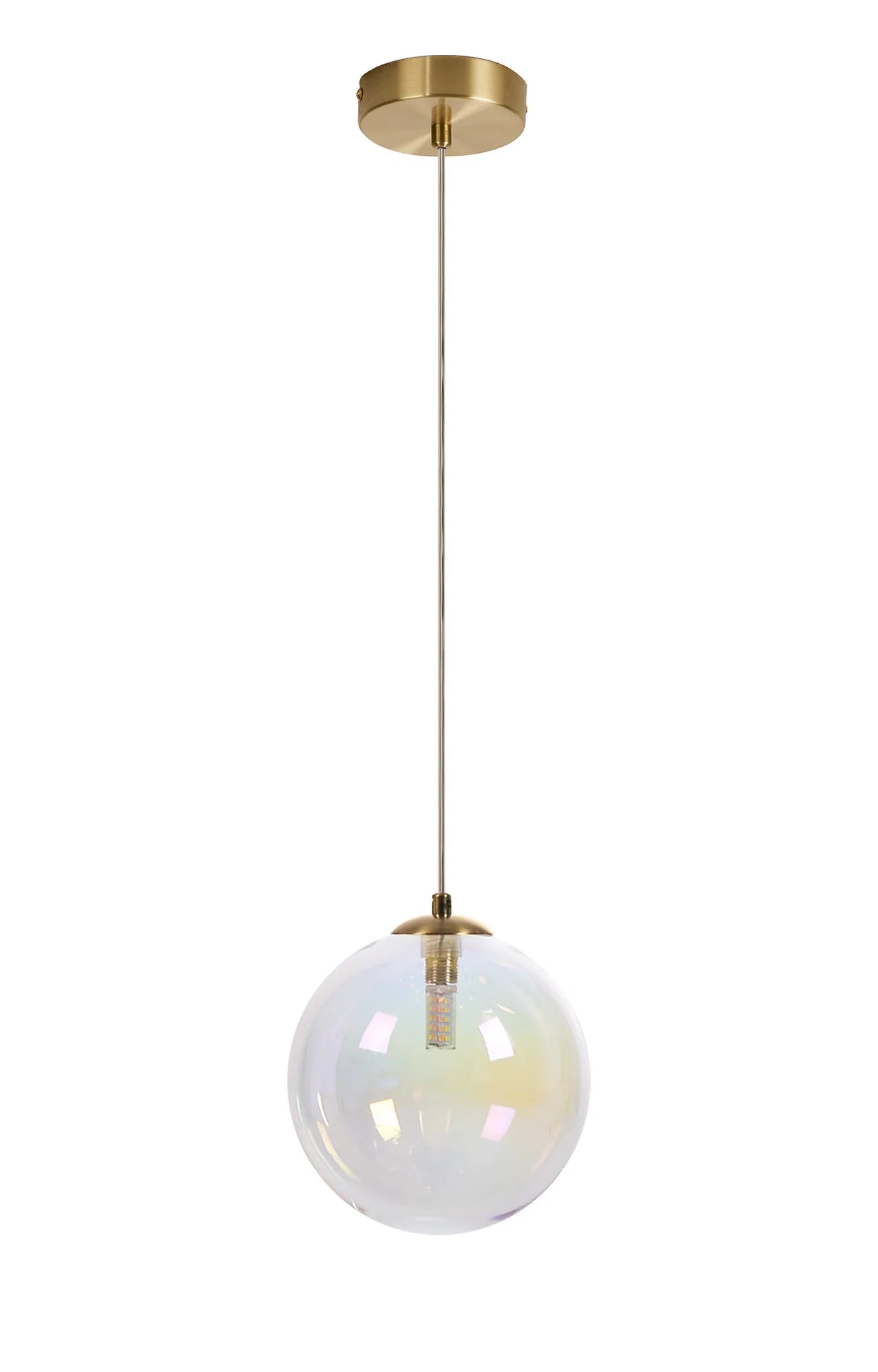 Seville 1LT IP20 18cm Single Pendant - Various Colours