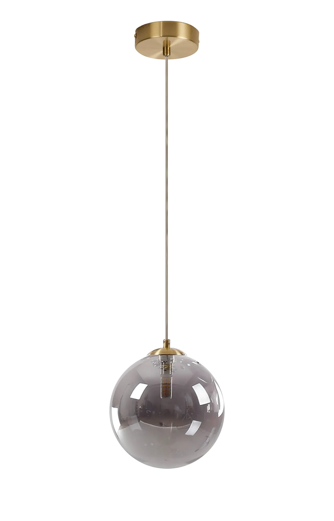 Seville 1LT IP20 18cm Single Pendant - Various Colours