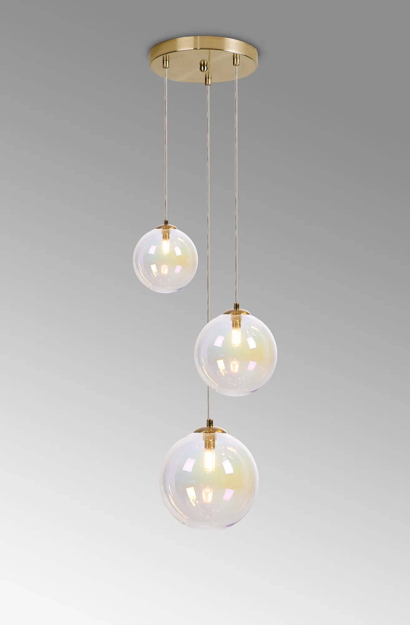 Seville 31cm Round Pendant, 3 x G9