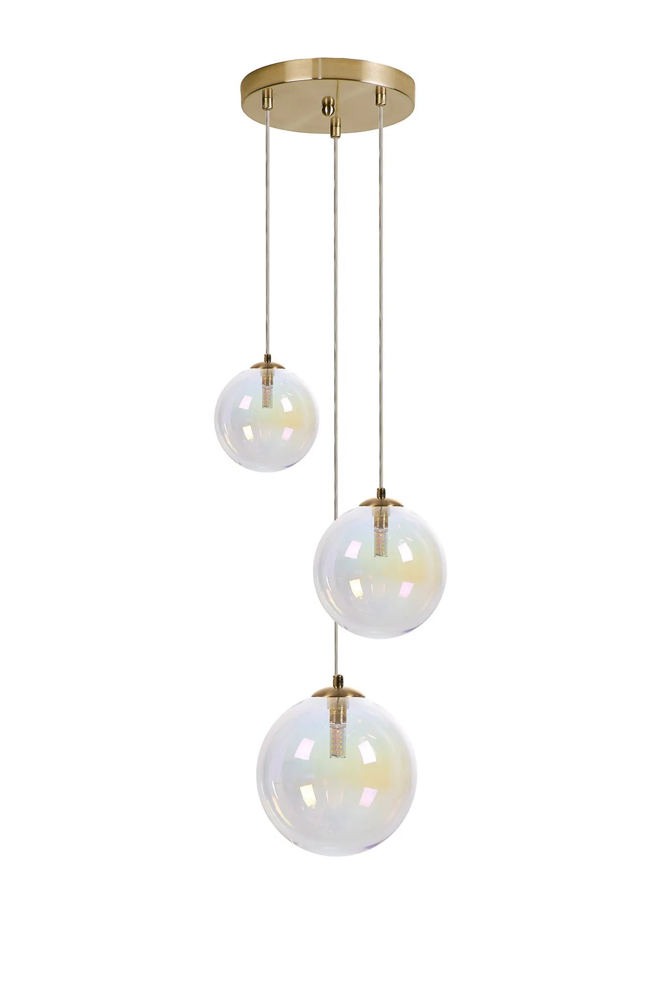 Seville 31cm Round Pendant, 3 x G9