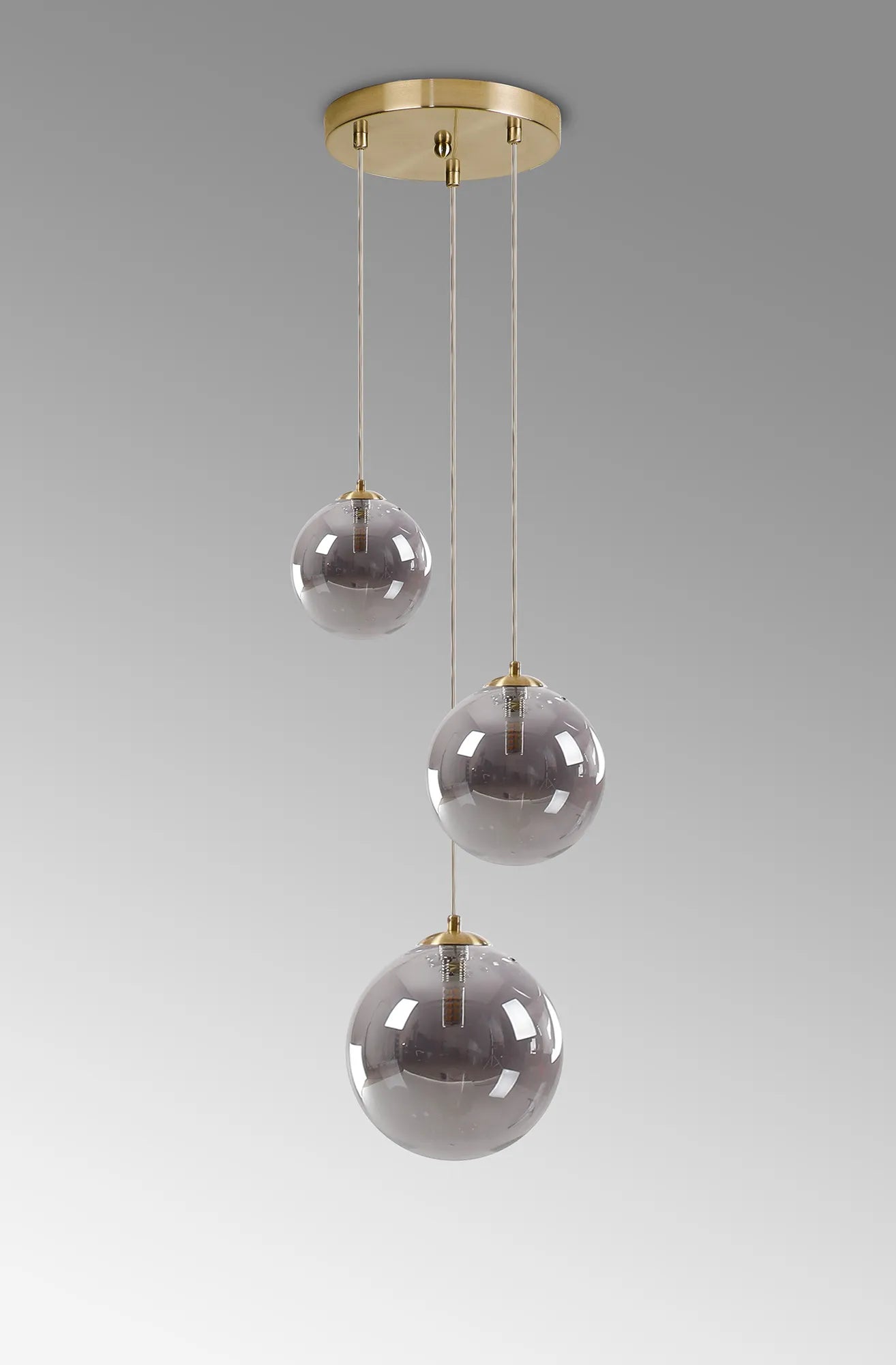 Seville 31cm Round Pendant, 3 x G9
