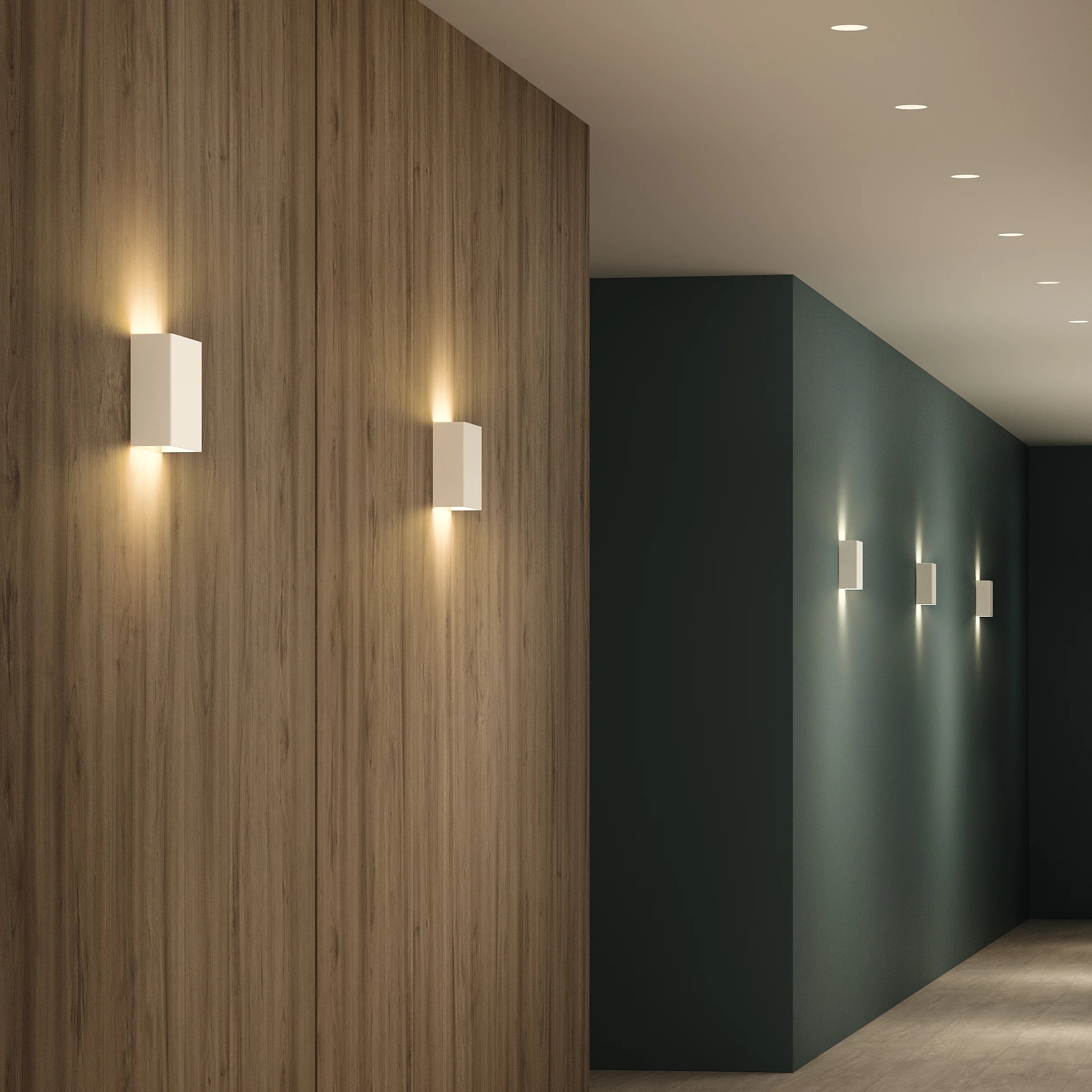 Tile 170/ 340 Phase Ceramic/ Plaster Light