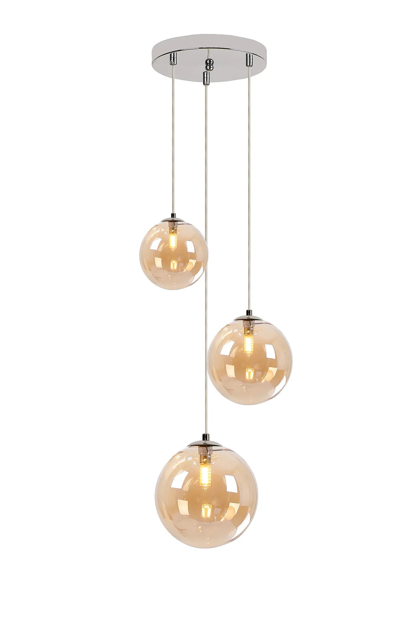 Austin 31cm Round Pendant, 3 x G9