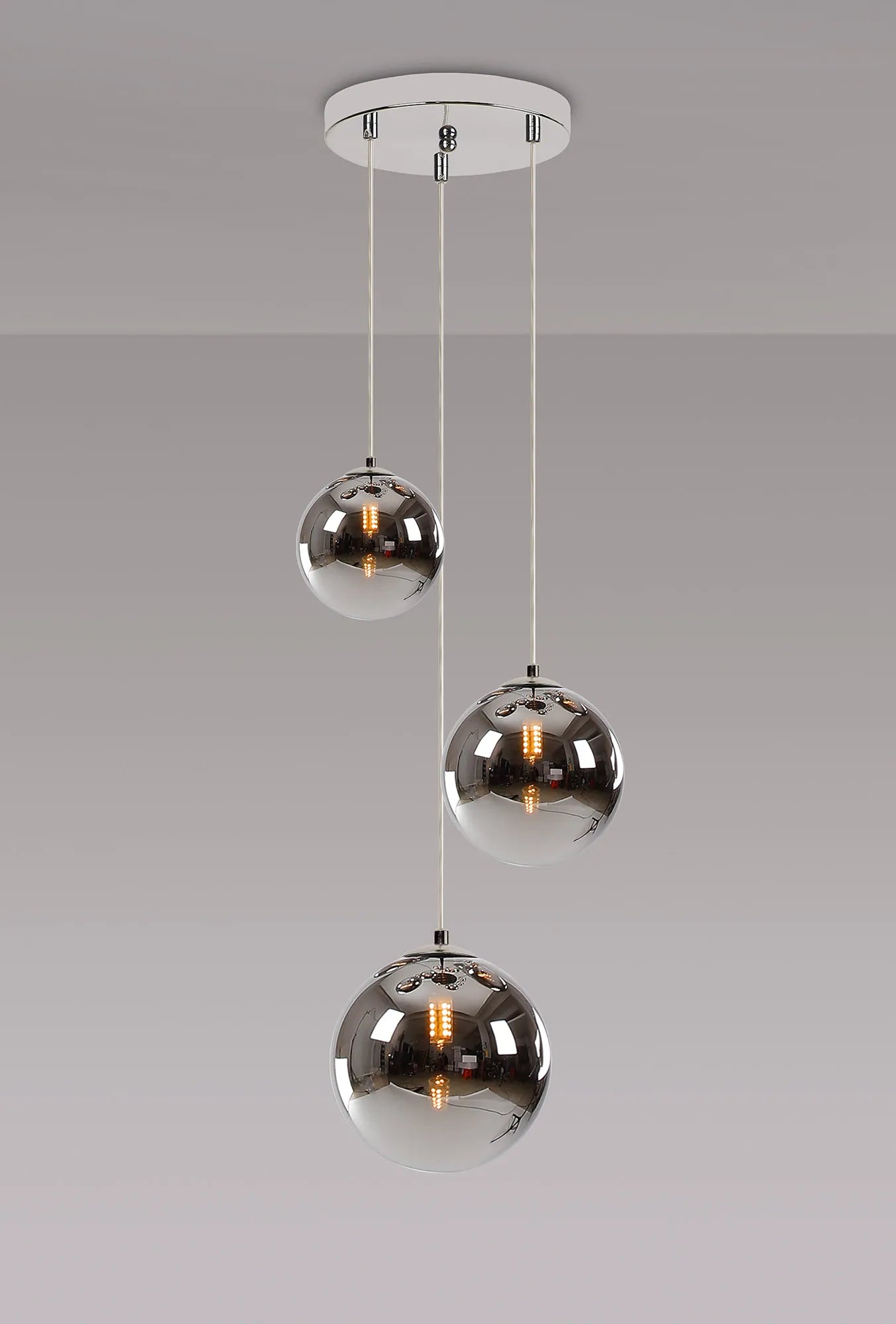 Austin 31cm Round Pendant, 3 x G9