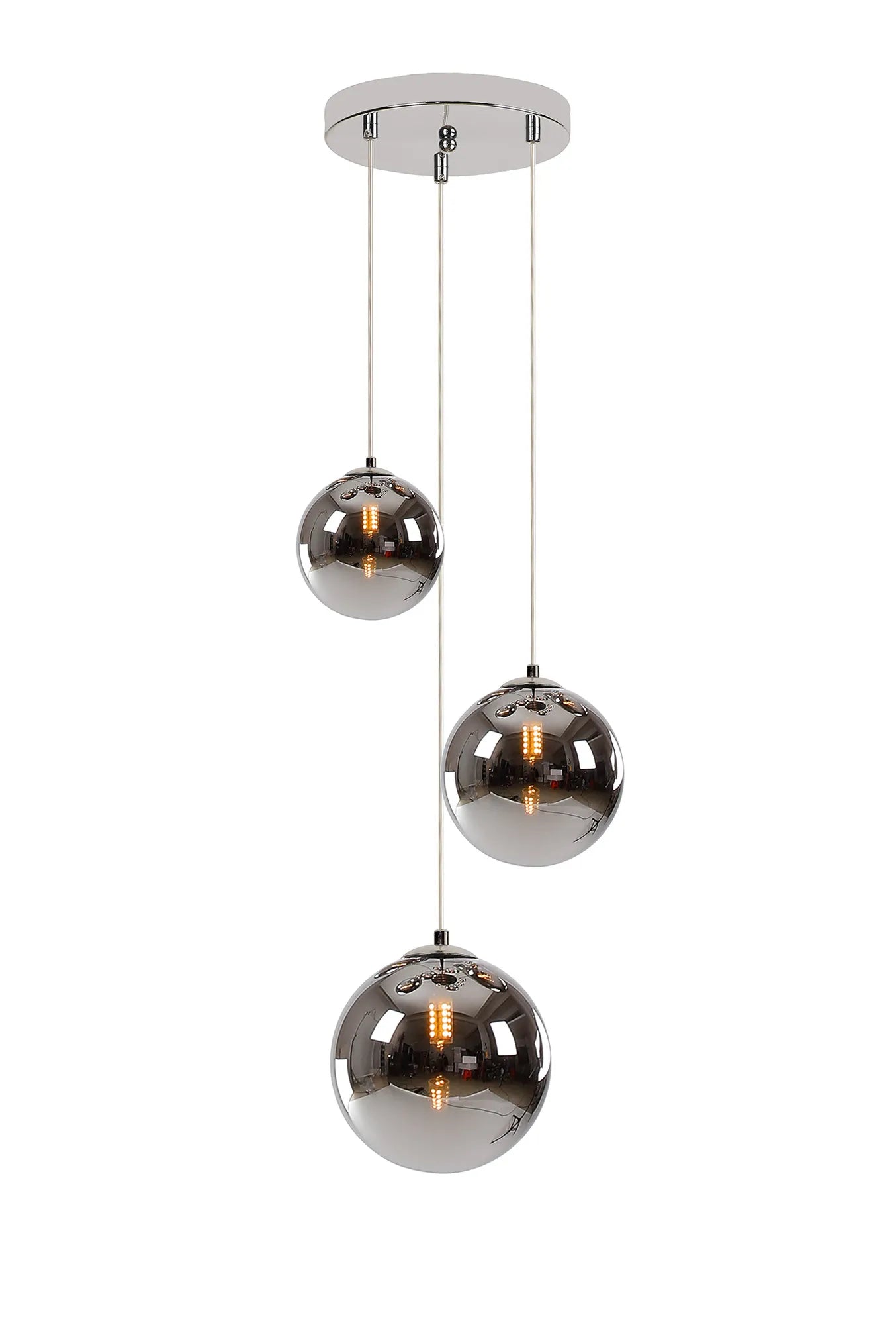 Austin 31cm Round Pendant, 3 x G9