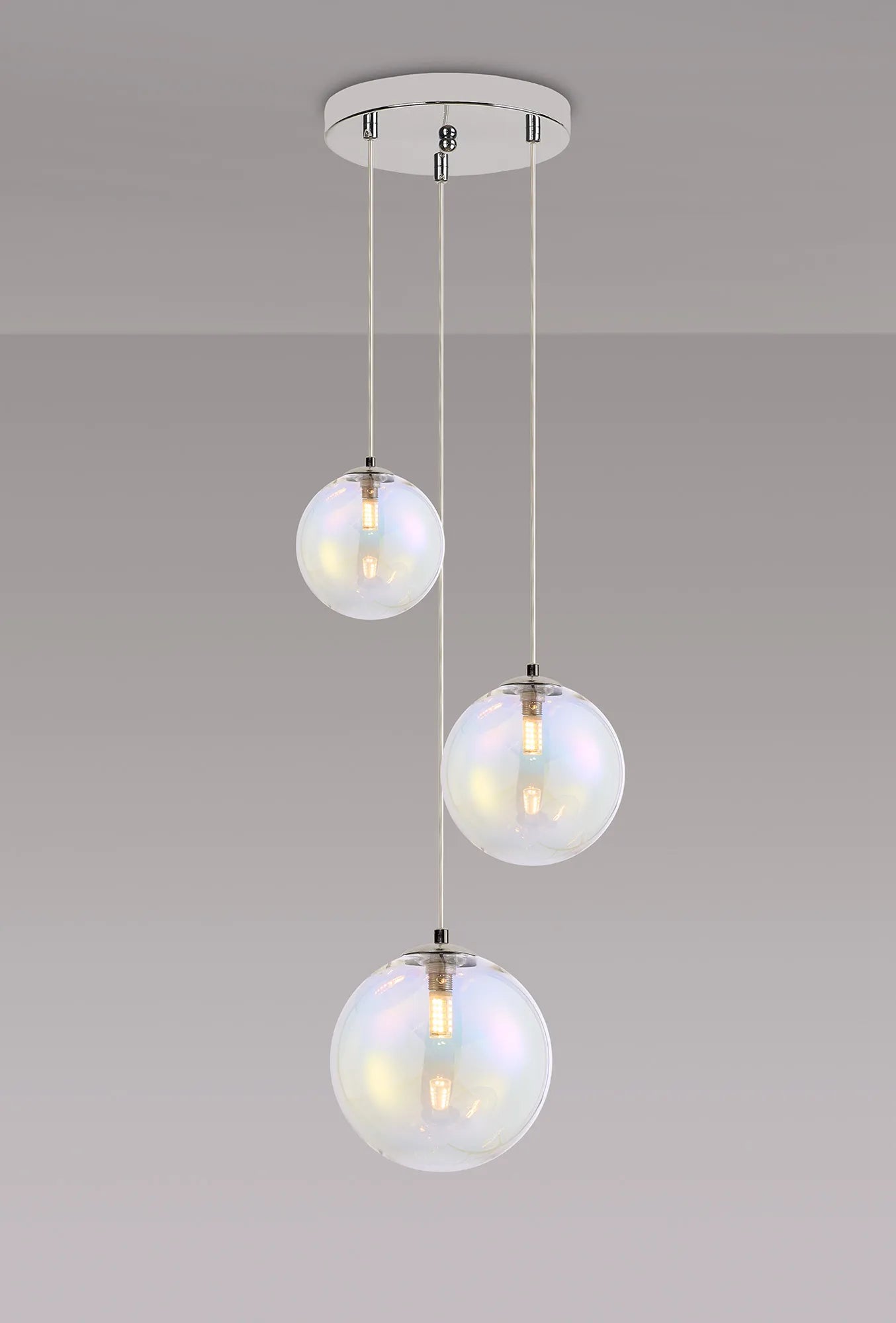 Austin 31cm Round Pendant, 3 x G9