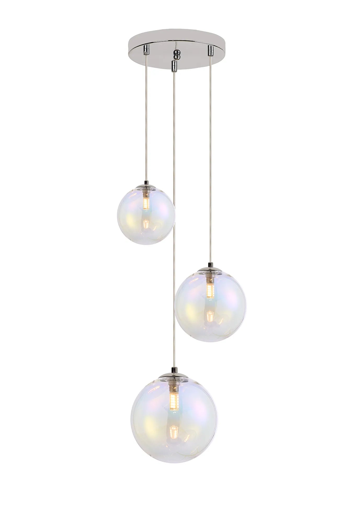 Austin 31cm Round Pendant, 3 x G9