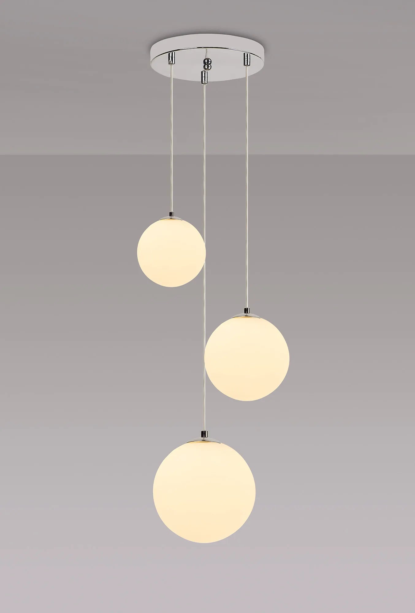 Austin 31cm Round Pendant, 3 x G9