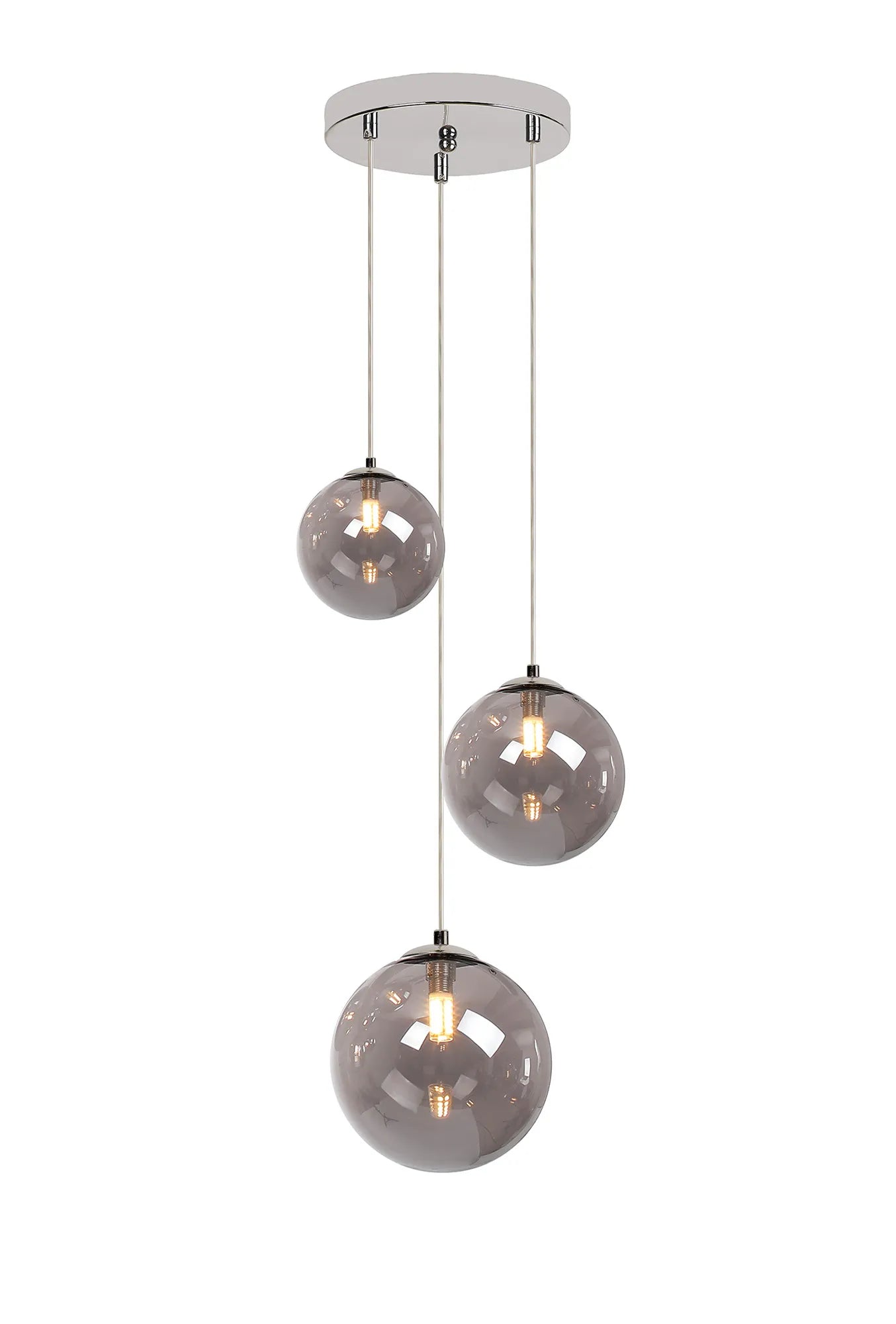 Seville 31cm Round Pendant, 3 x G9