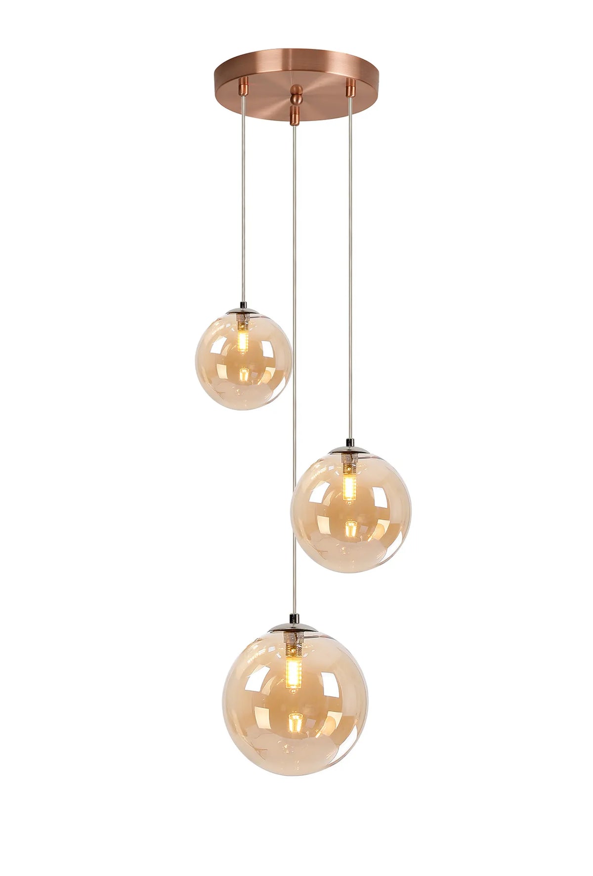 Austin 31cm Round Pendant, 3 x G9