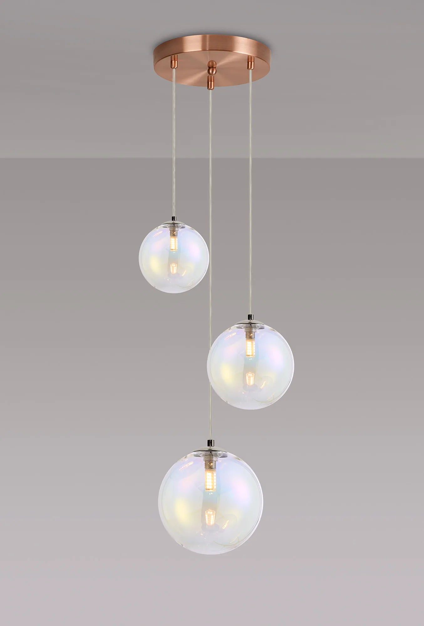 Austin 31cm Round Pendant, 3 x G9