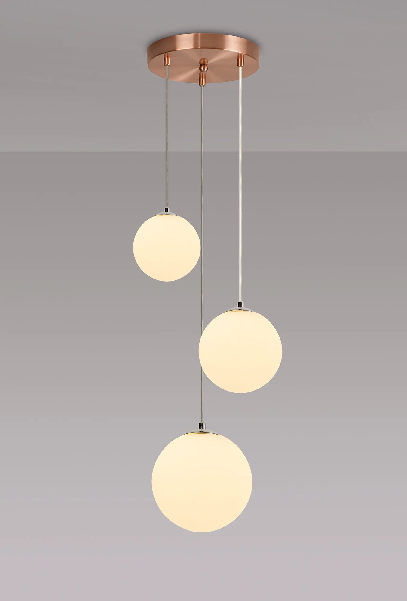 Austin 31cm Round Pendant, 3 x G9