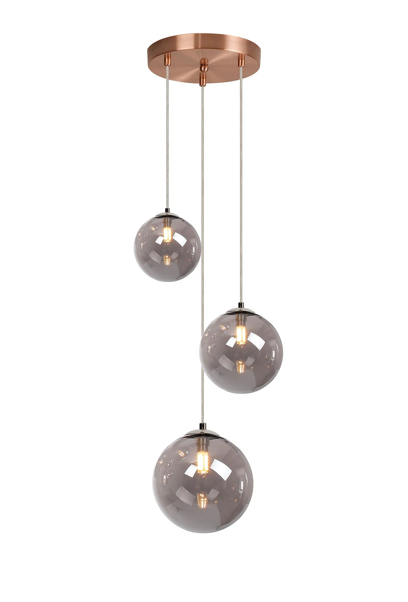 Austin 31cm Round Pendant, 3 x G9