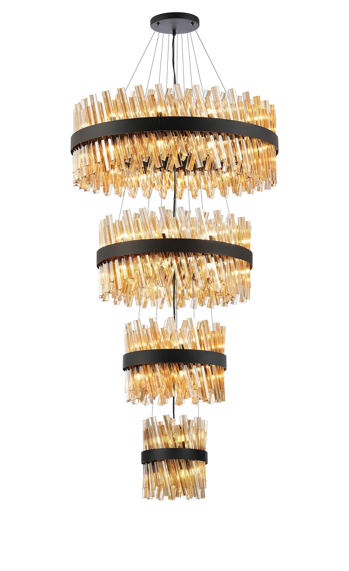 Bellina 2/3/4 Tier Chandelier - Various Sizes & Finishes