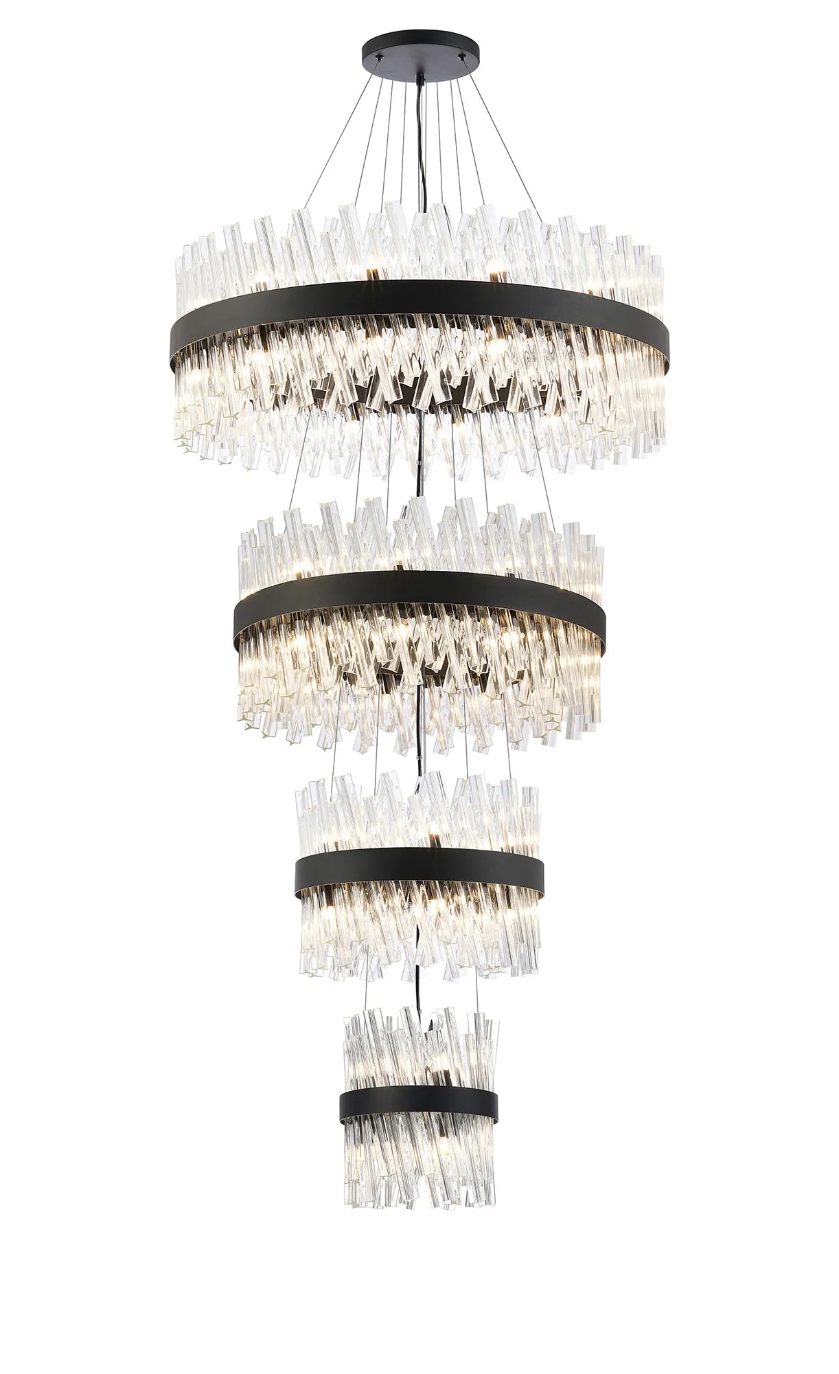 Bellina 2/3/4 Tier Chandelier - Various Sizes & Finishes