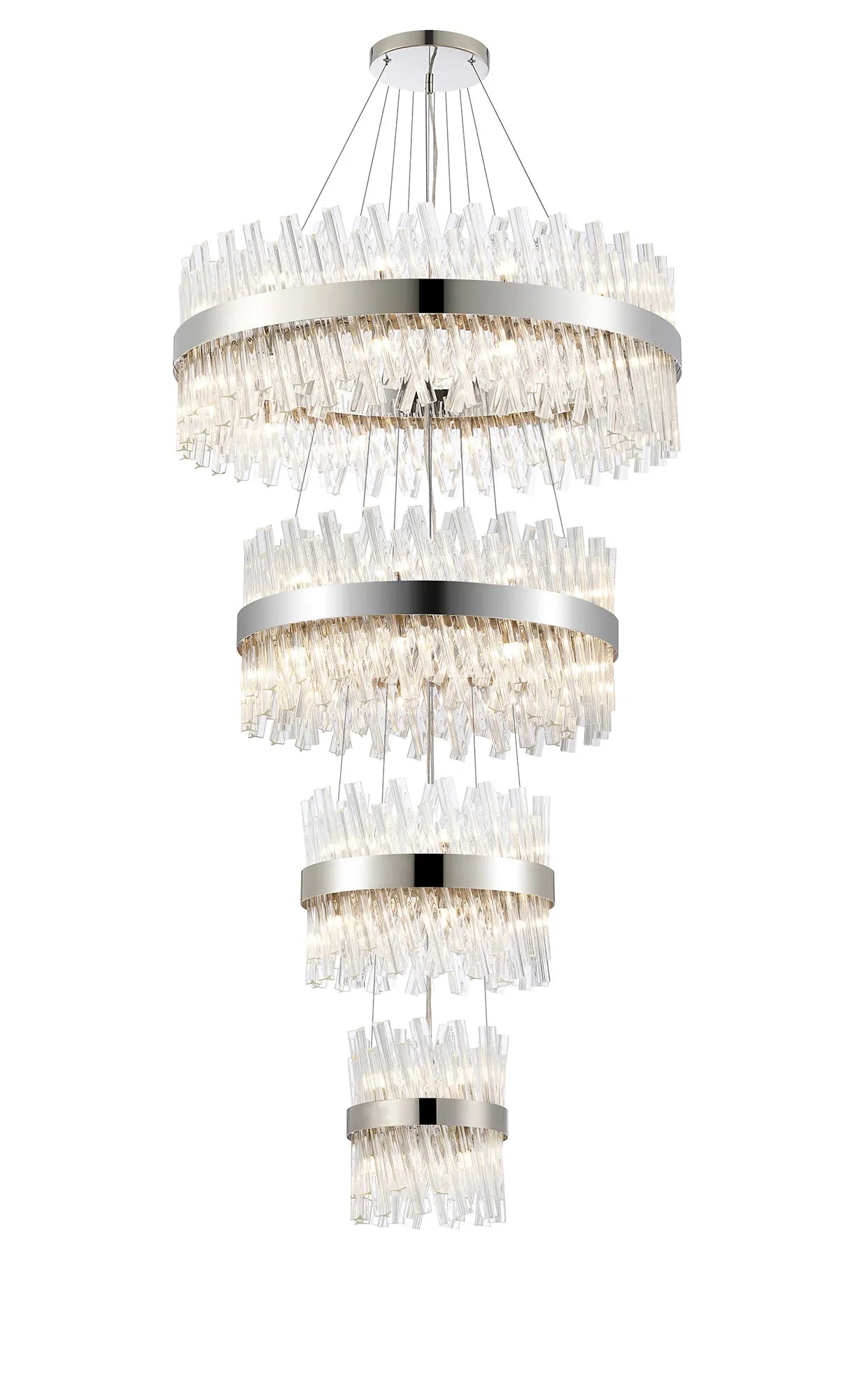 Bellina 2/3/4 Tier Chandelier - Various Sizes & Finishes