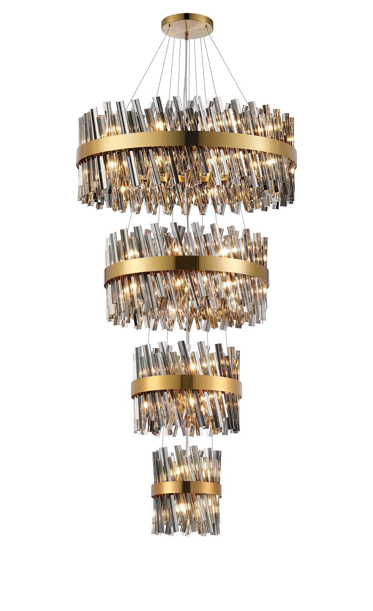 Bellina 2/3/4 Tier Chandelier - Various Sizes & Finishes