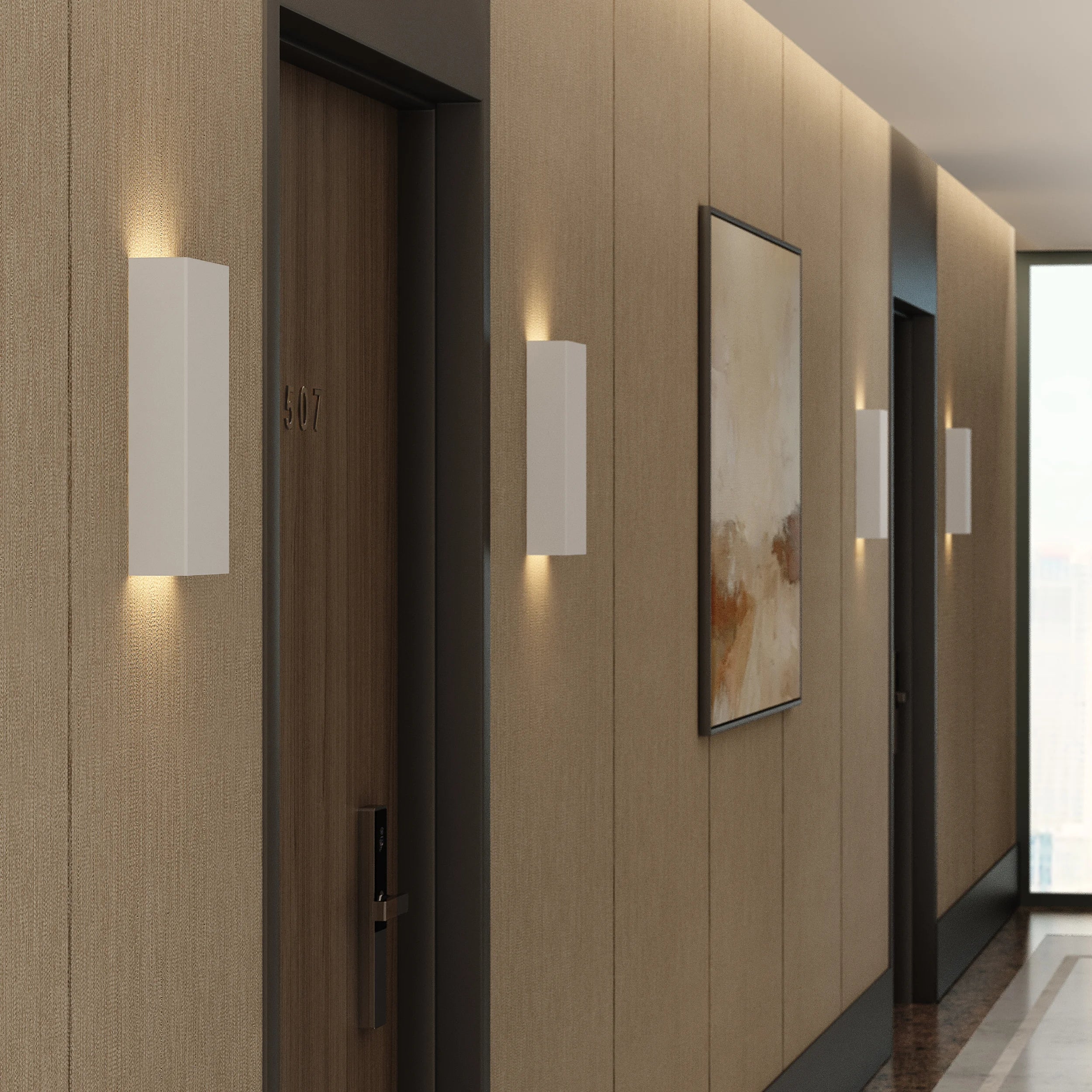 Tile 170/ 340 Phase Ceramic/ Plaster Light