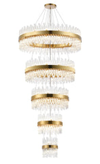 Bellina 5 Tier Chandelier- Various Finishes