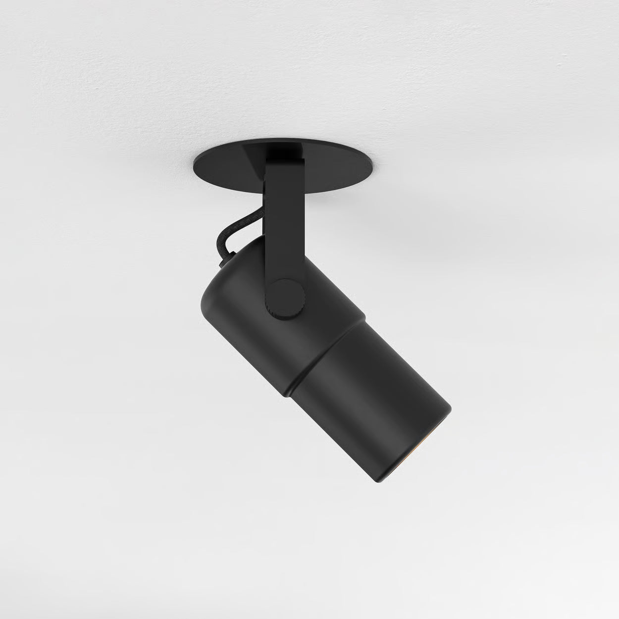 Stage Recessed Ceiling Light - Matt Black