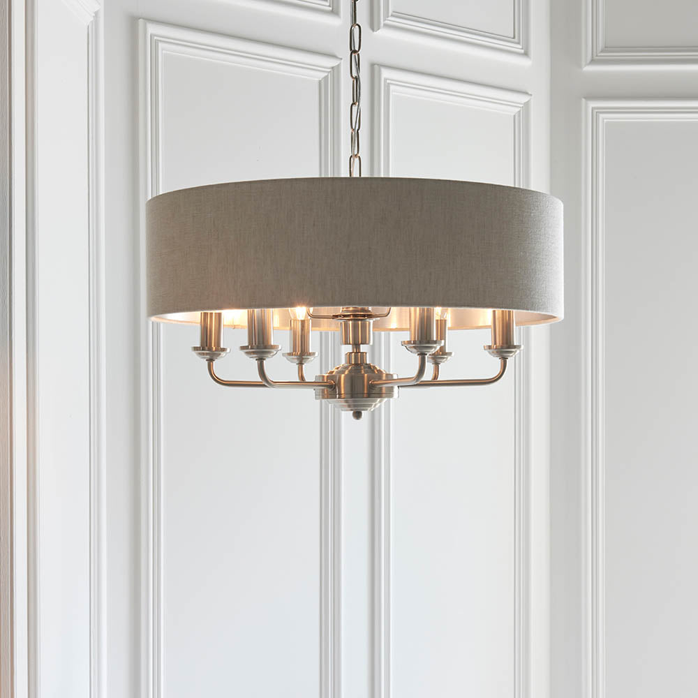 Westbury 3/6/8Lt Pendant Various Finishes E14